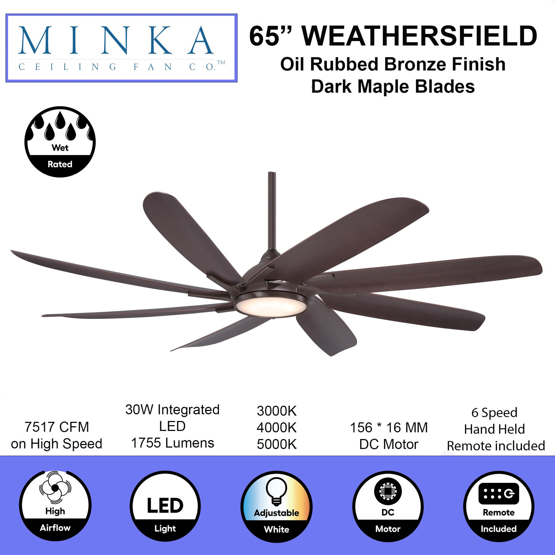 Minka Ceiling Fan Co. 84077 Ceiling-Fans - View #4