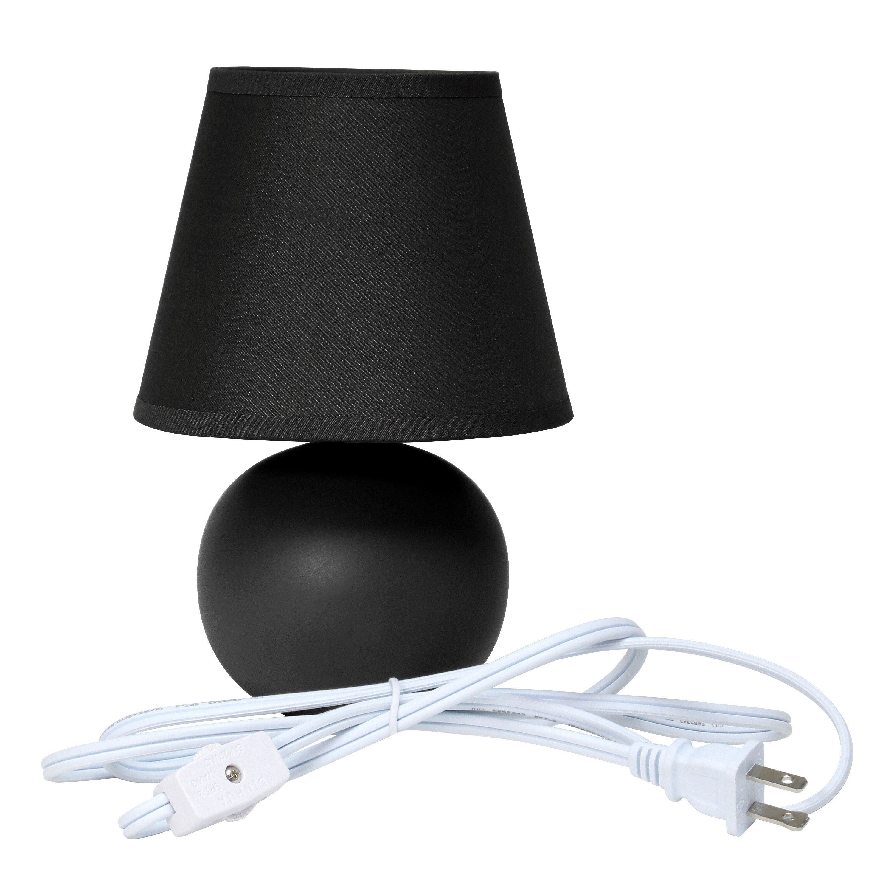 Simple Designs LT2008-BLK-LB Table-Lamps - View #9