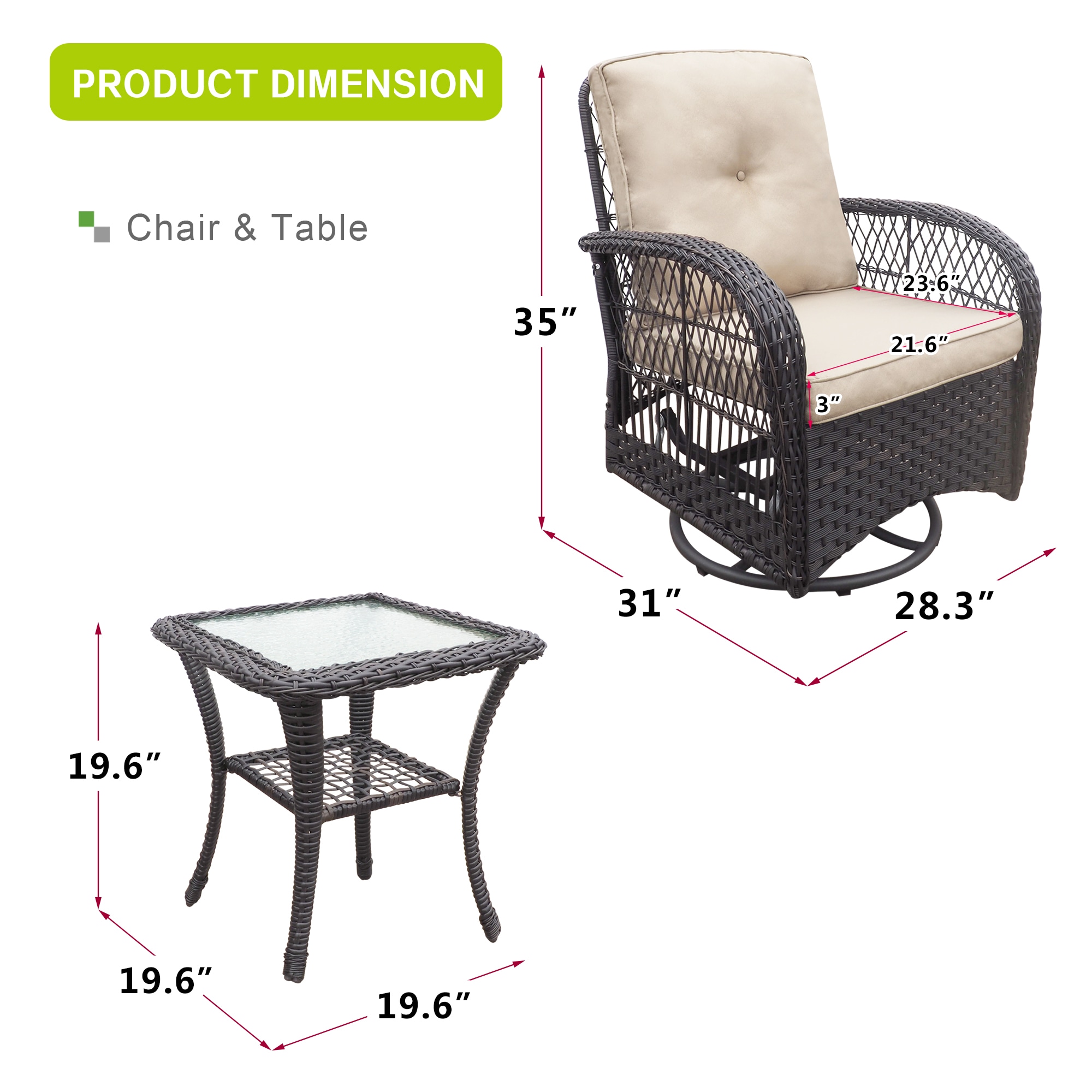 CESICIA W225-OPS-24 Patio-Chairs - View #5