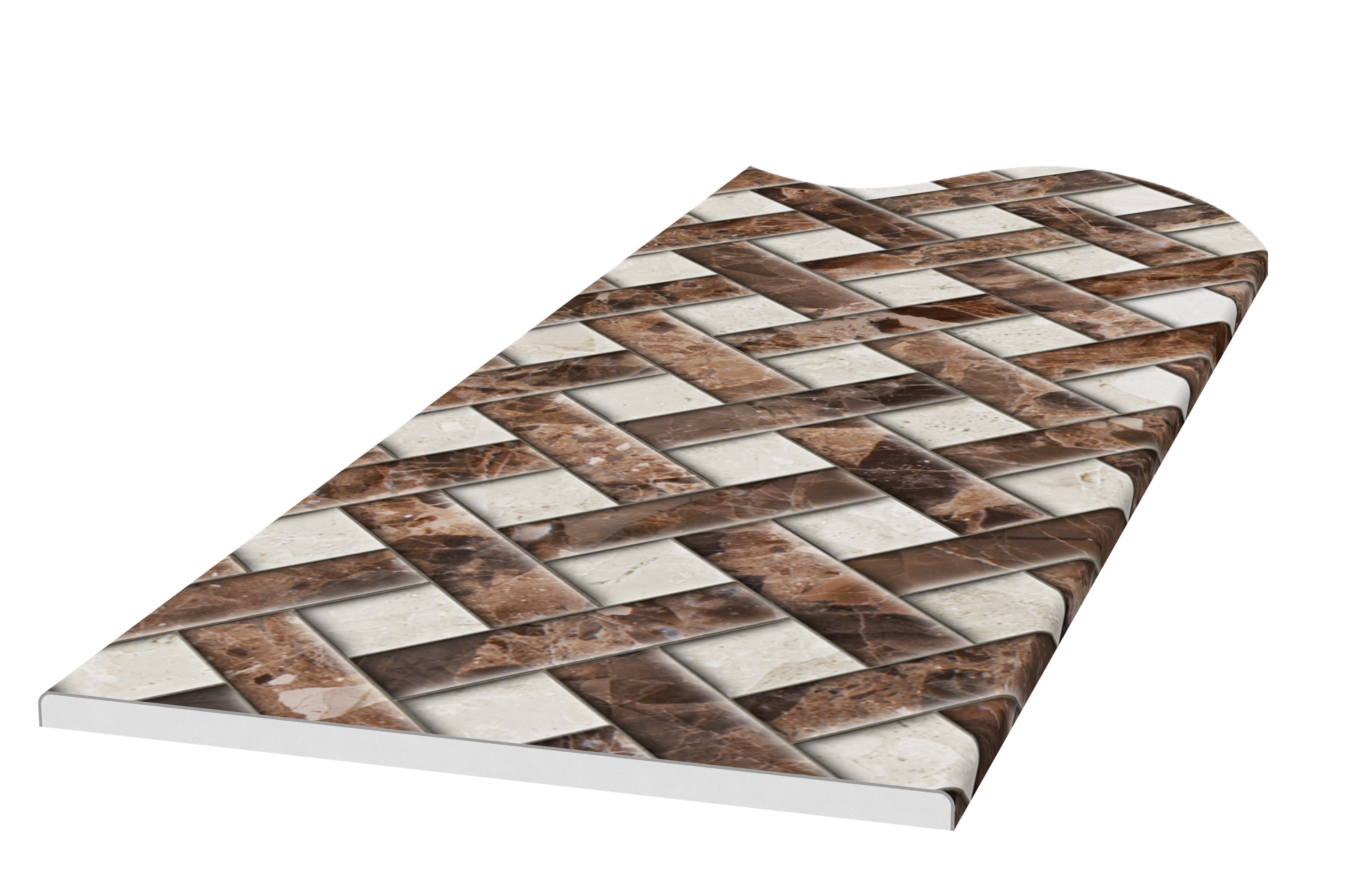 FlexStone FLXAT6048BP Accent Trim Kit In Breccia Paradiso