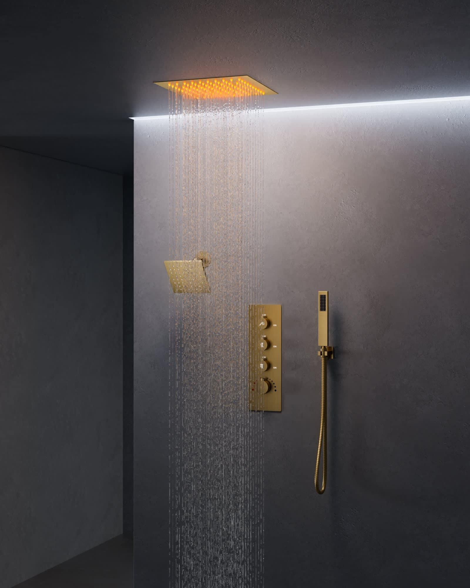 EVERSTEIN SFS-1034-GD12 Tub-Shower-Faucets - View #11