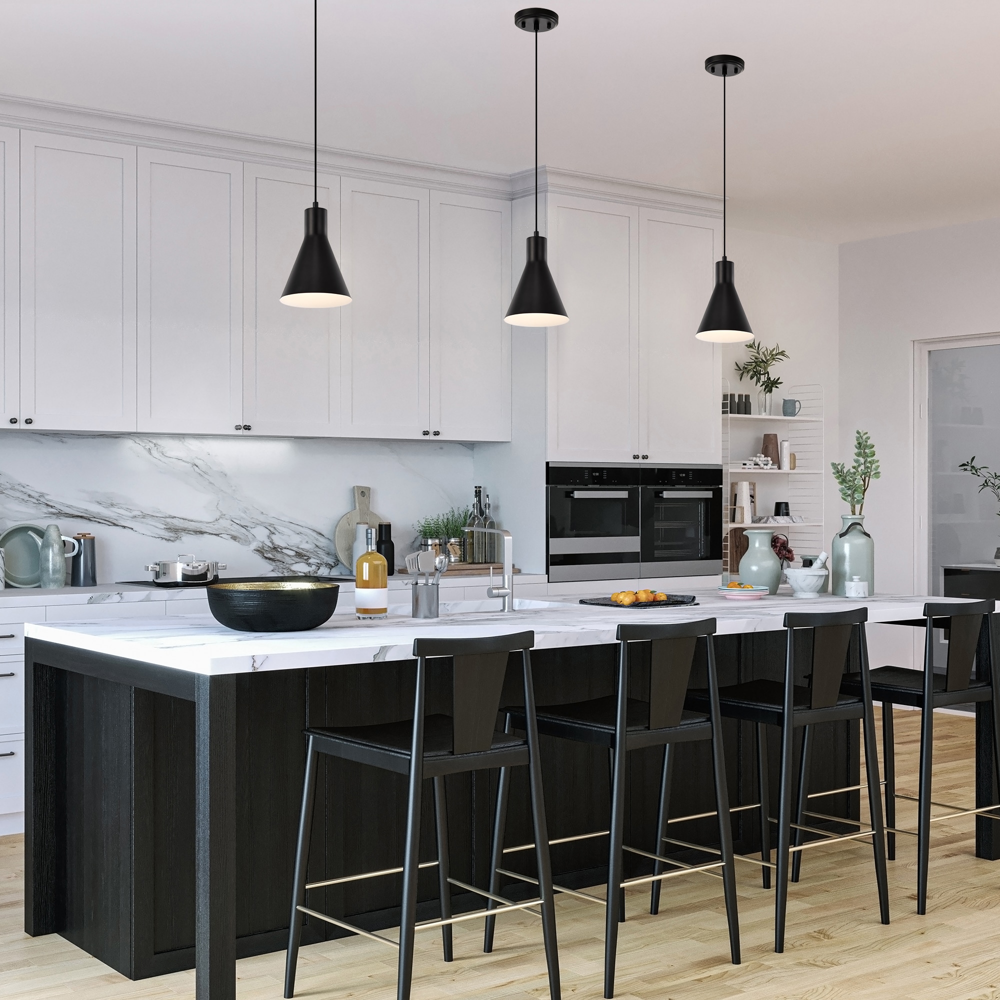 Edvivi EPJ3745BK Pendant-Lights - View #2