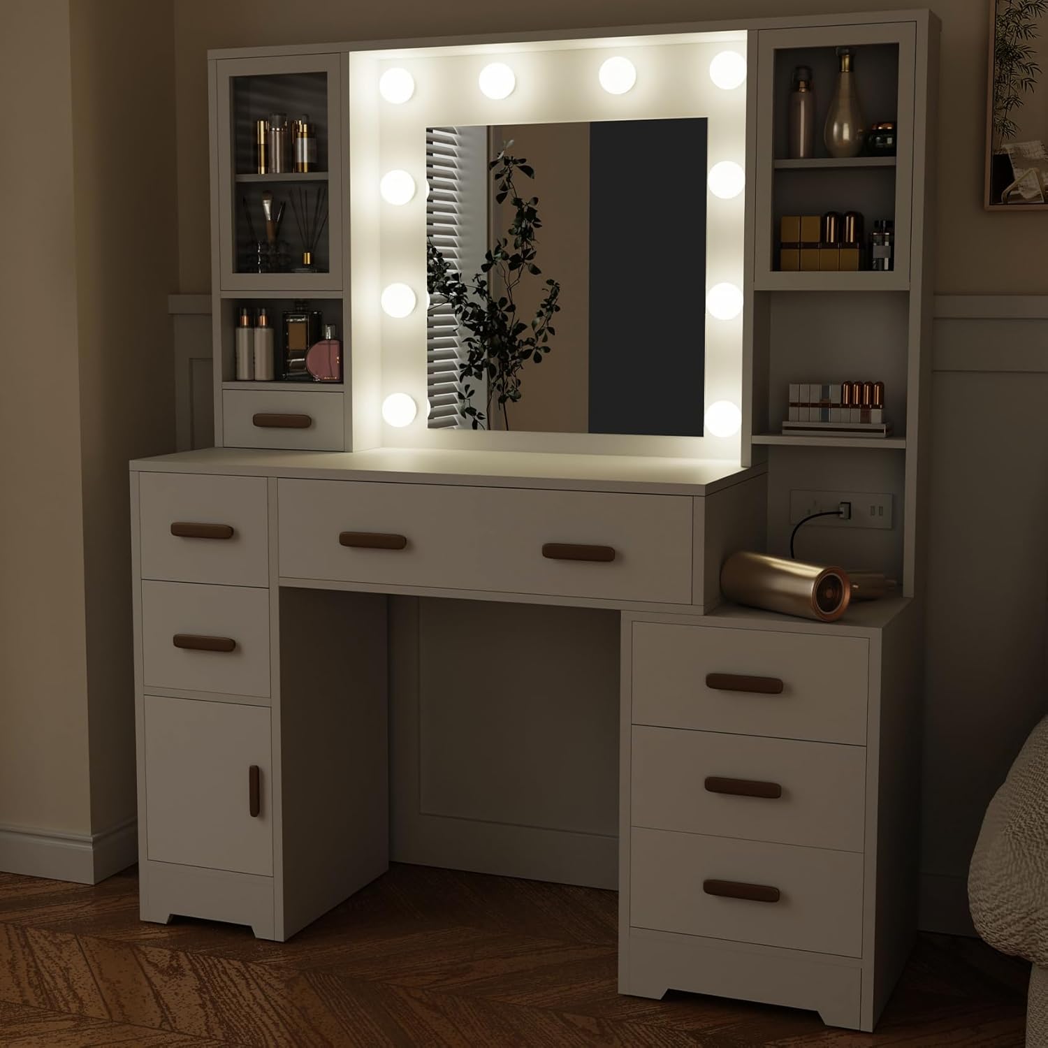 DYHOME LW-HKVT-CC01-WH Bedroom-Vanities - View #9