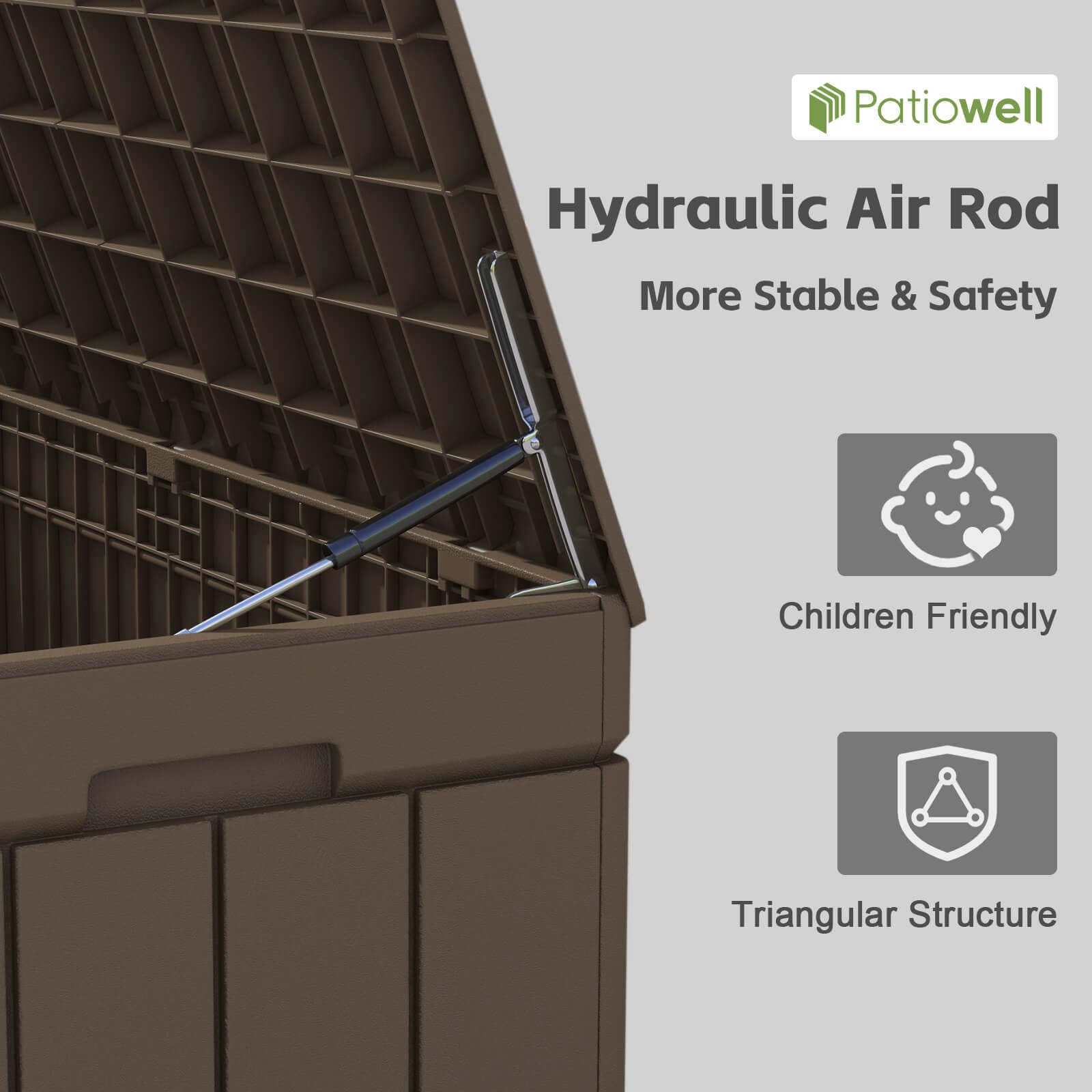 Patiowell WES-PSB22-0093-8 Deck-Boxes - View #5