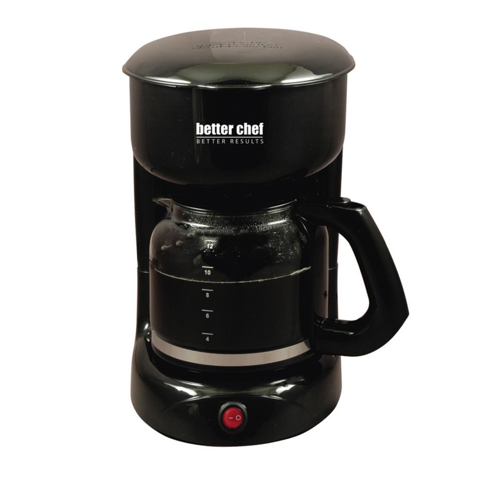 Best Buy: Better Chef 12-Cup Coffee Maker Black 91575783M