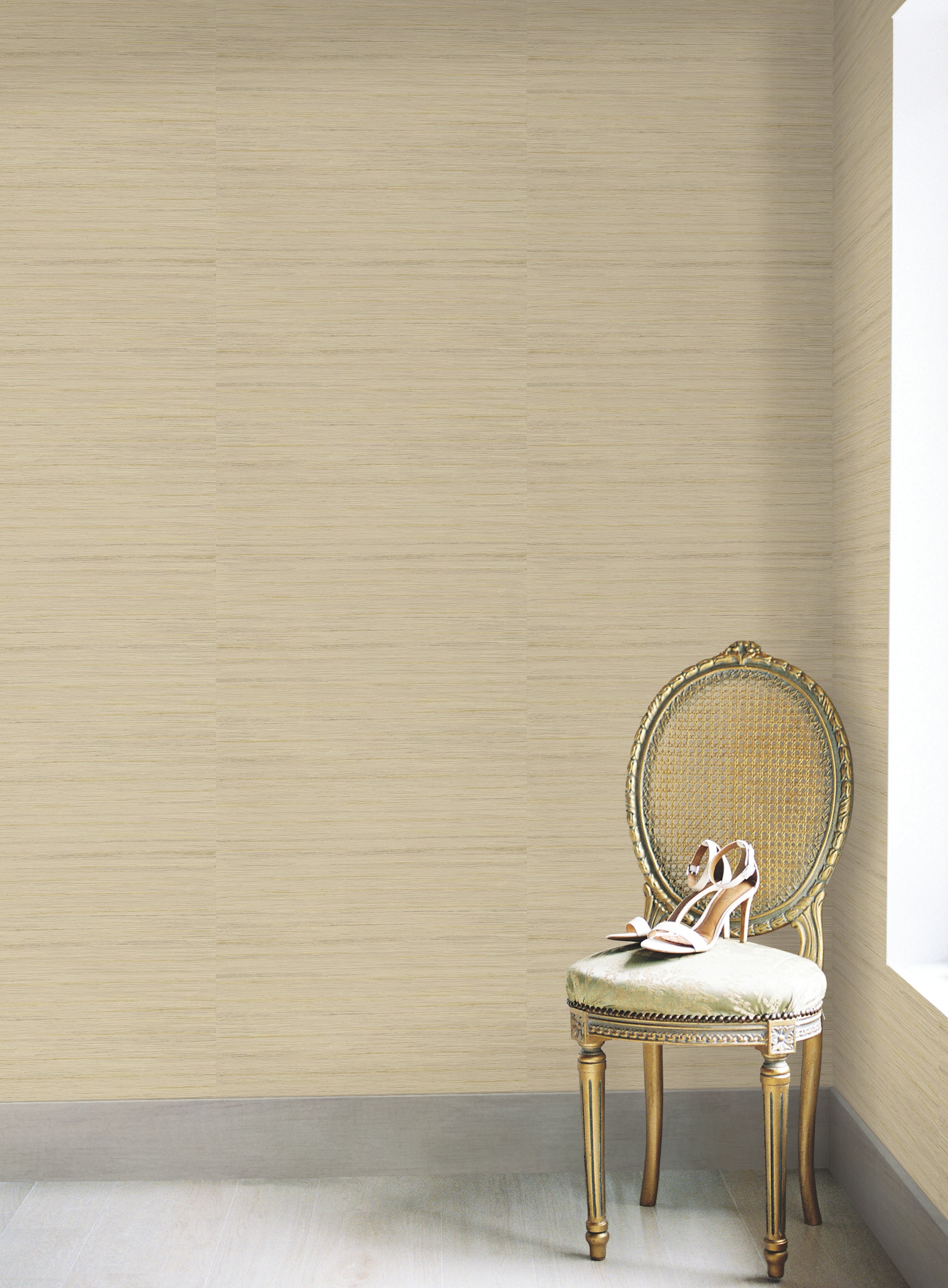 York Wallcoverings CA1575 60.8-sq ft Beige Non-woven Abstract Unpasted Wallpaper