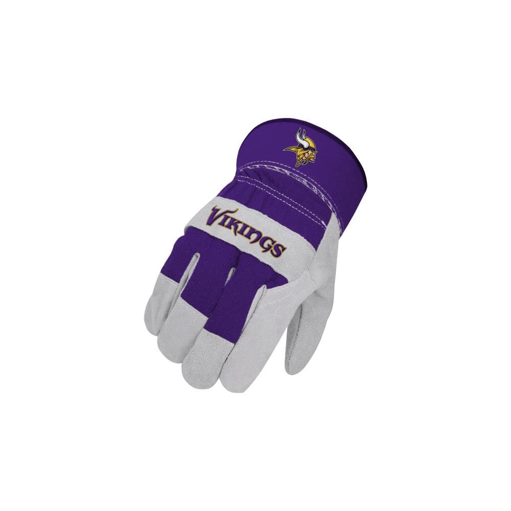 minnesota vikings youth football gloves