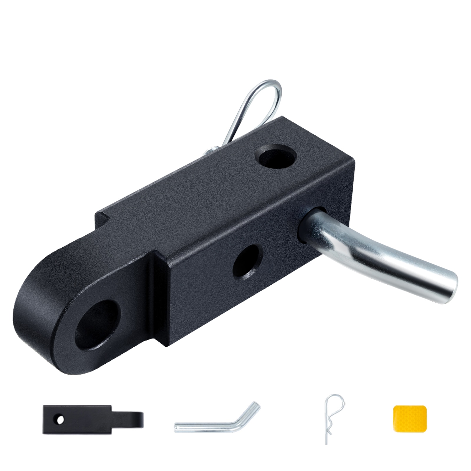 VEVOR - Shackle Hitch Receiver Fits 2in Receivers 52900 lbs Breaking Strength Heavy Duty Towin...
