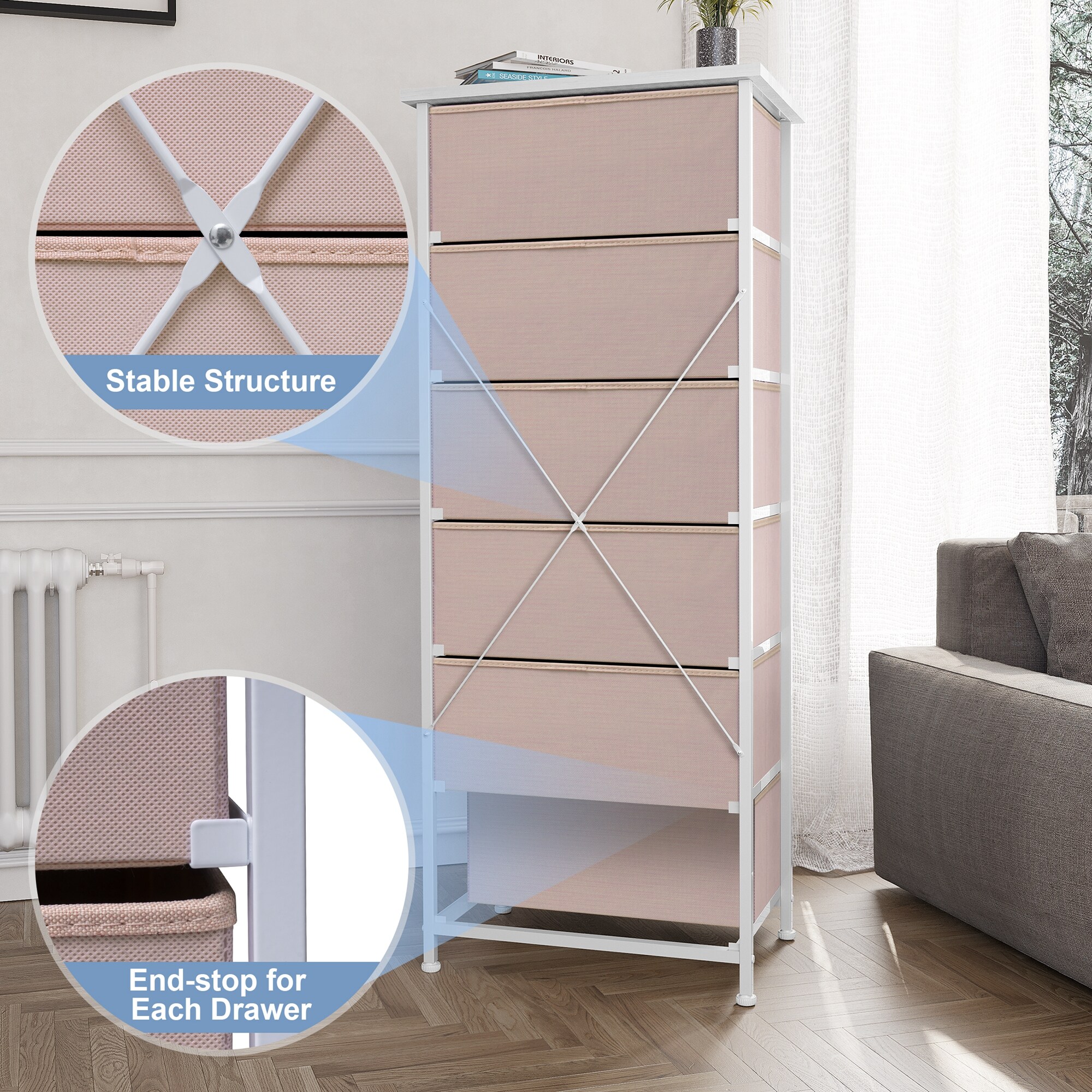 CloudFly CL-HD013PNK dressers - View #3