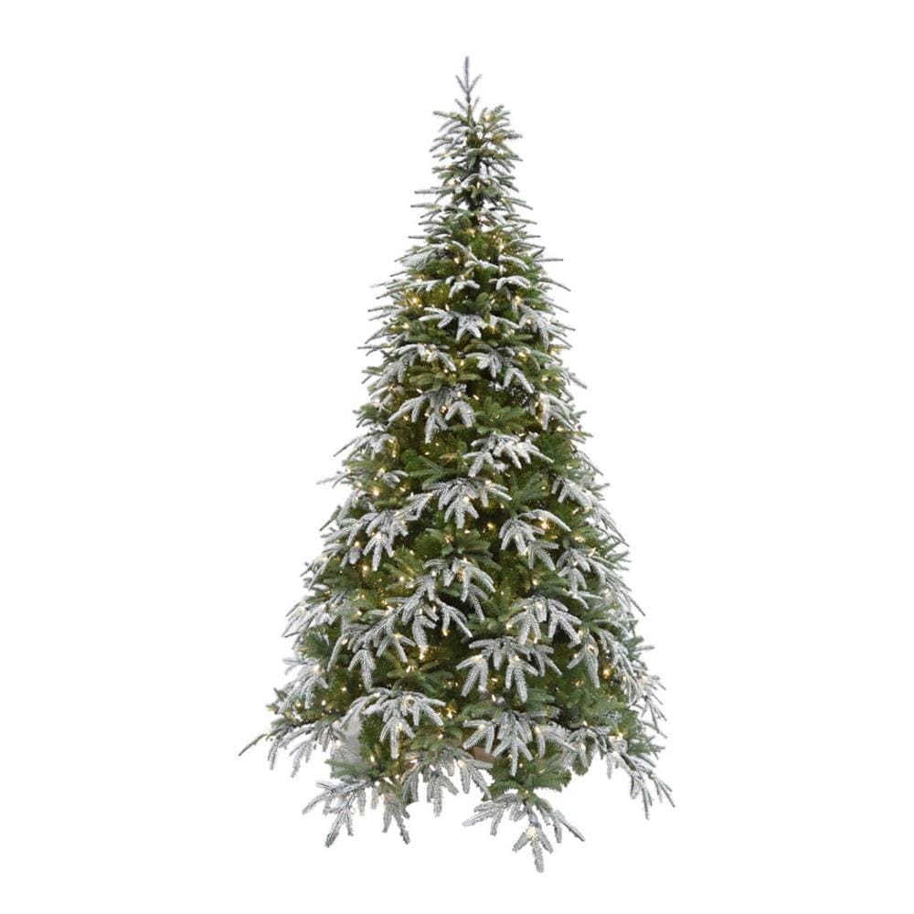 Fraser Hill Farm FFHF075-5SN 7.5-ft Pre-lit Artificial Christmas Tree with LED Lights