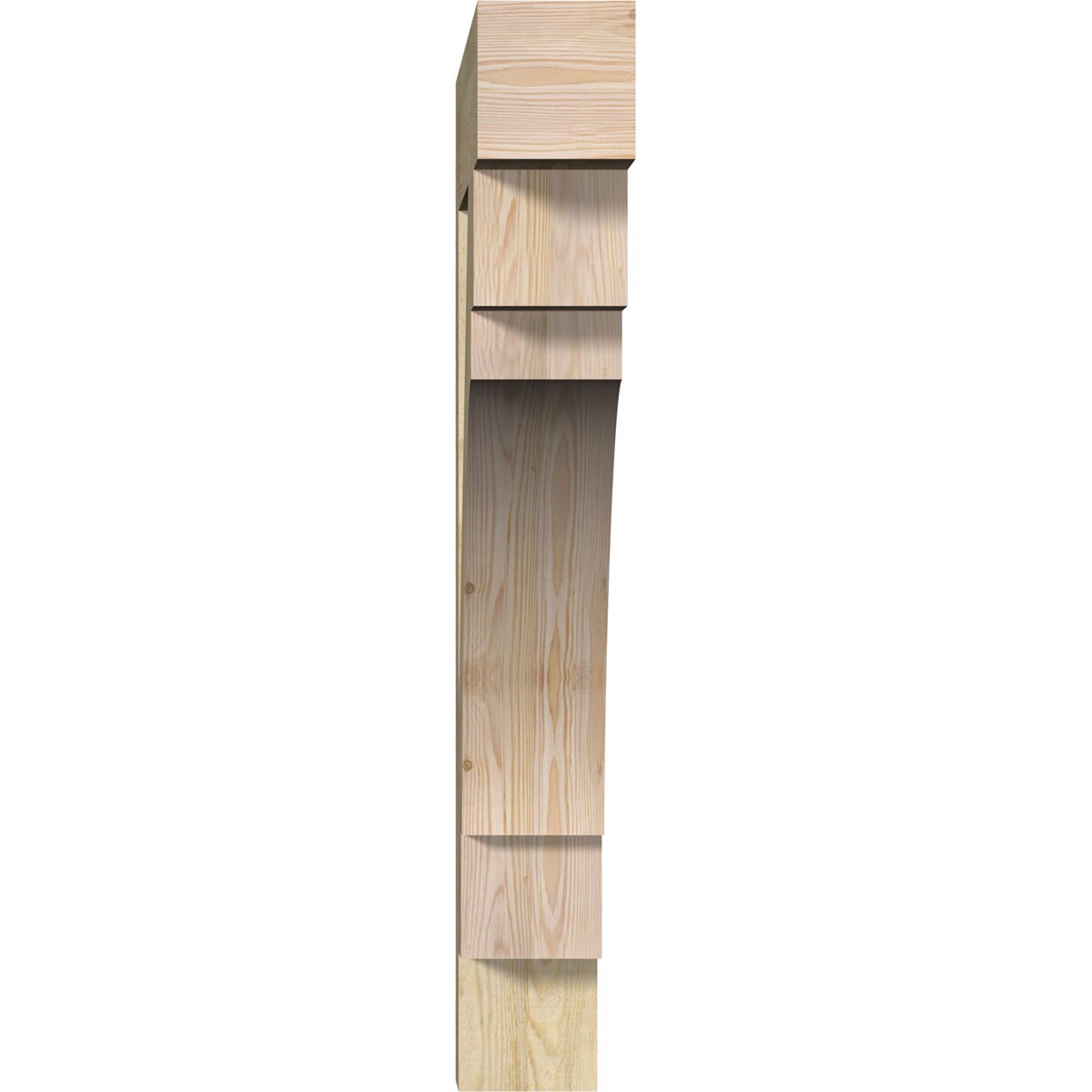Ekena Millwork BKT06X38X44MRC05RDF Exterior-Brackets-Braces - View #2