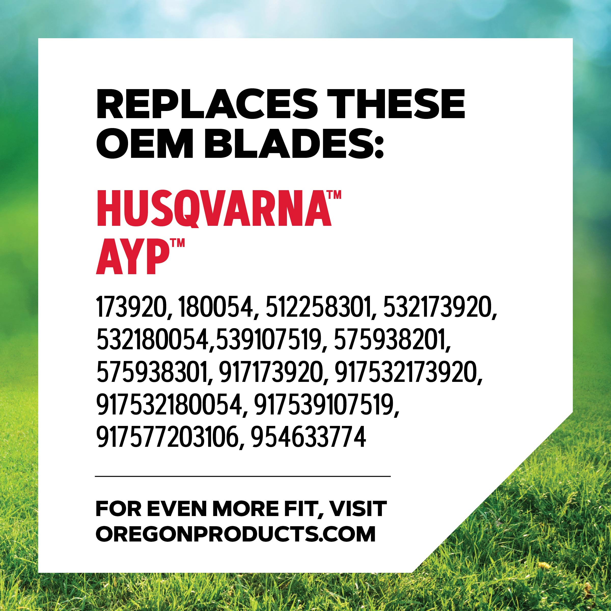 Oregon H-48-3 Ope-Mower-Blades - View #4