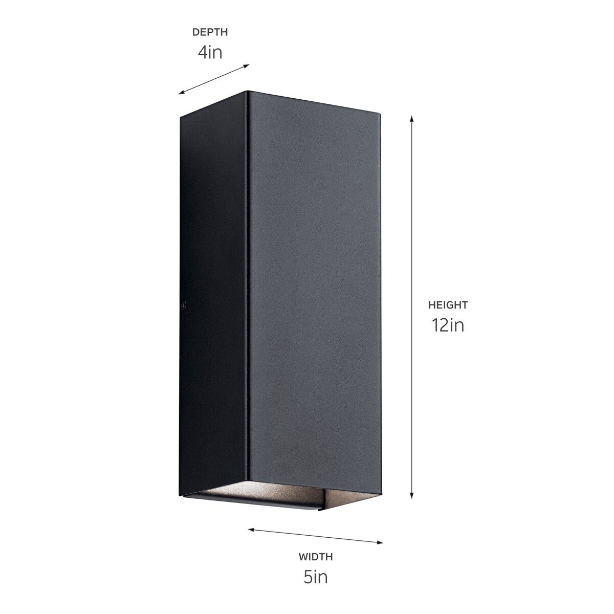 Kichler 49551BKTLED Outdoor-Wall-Lighting - View #9
