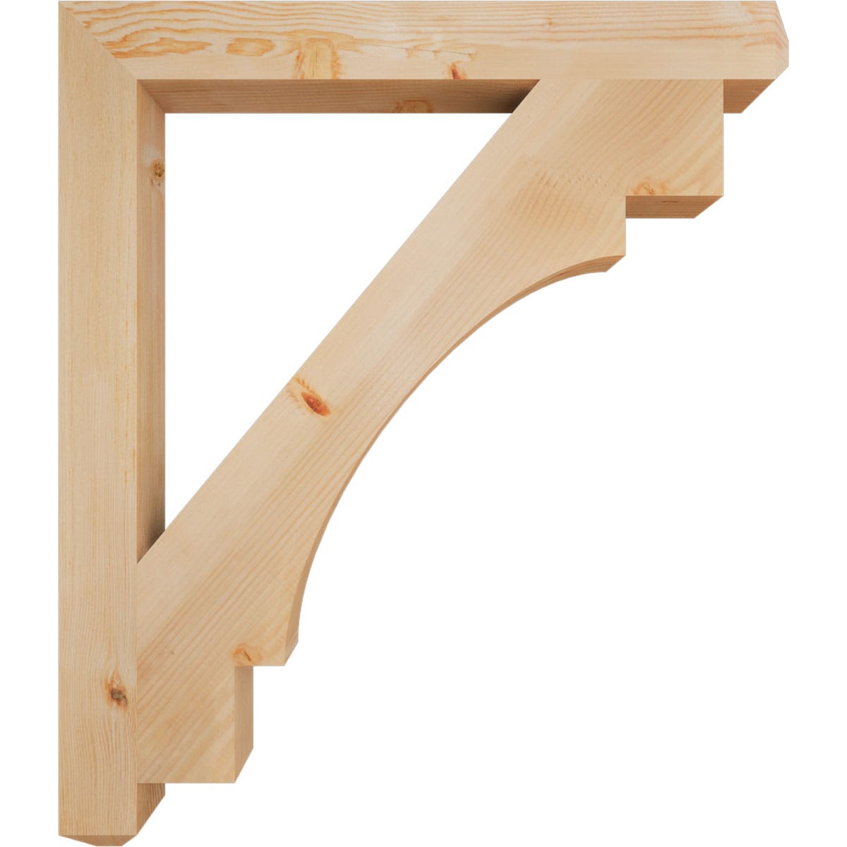 Ekena Millwork BKT04X38X44MRC04SDF Exterior-Brackets-Braces - View #3