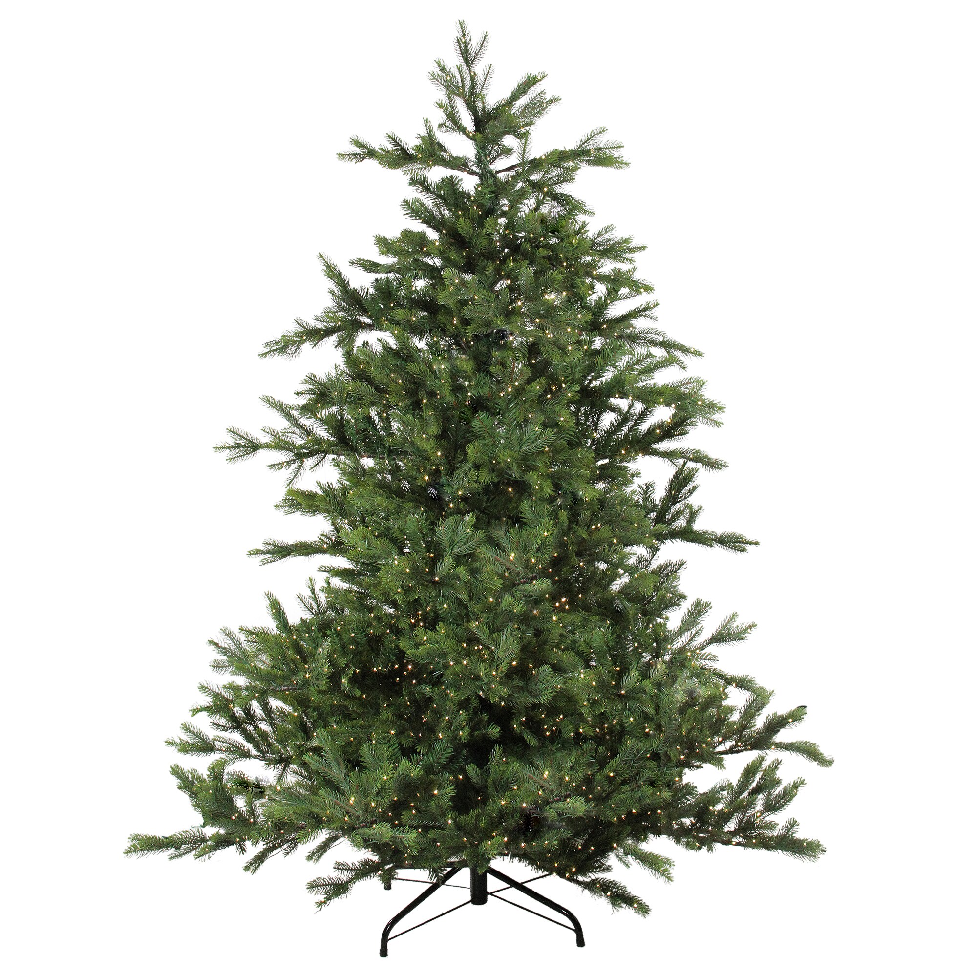 pre lit noble fir christmas tree