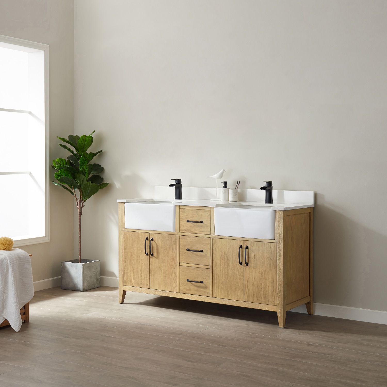 Vinnova 797060-WA-WH-NM Bath-Vanity-Combo - View #9