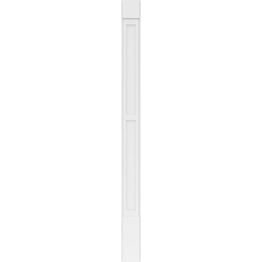 Ekena Millwork PILP07X096DFP01-2 Entry-Door-Casing-Accents - View #3