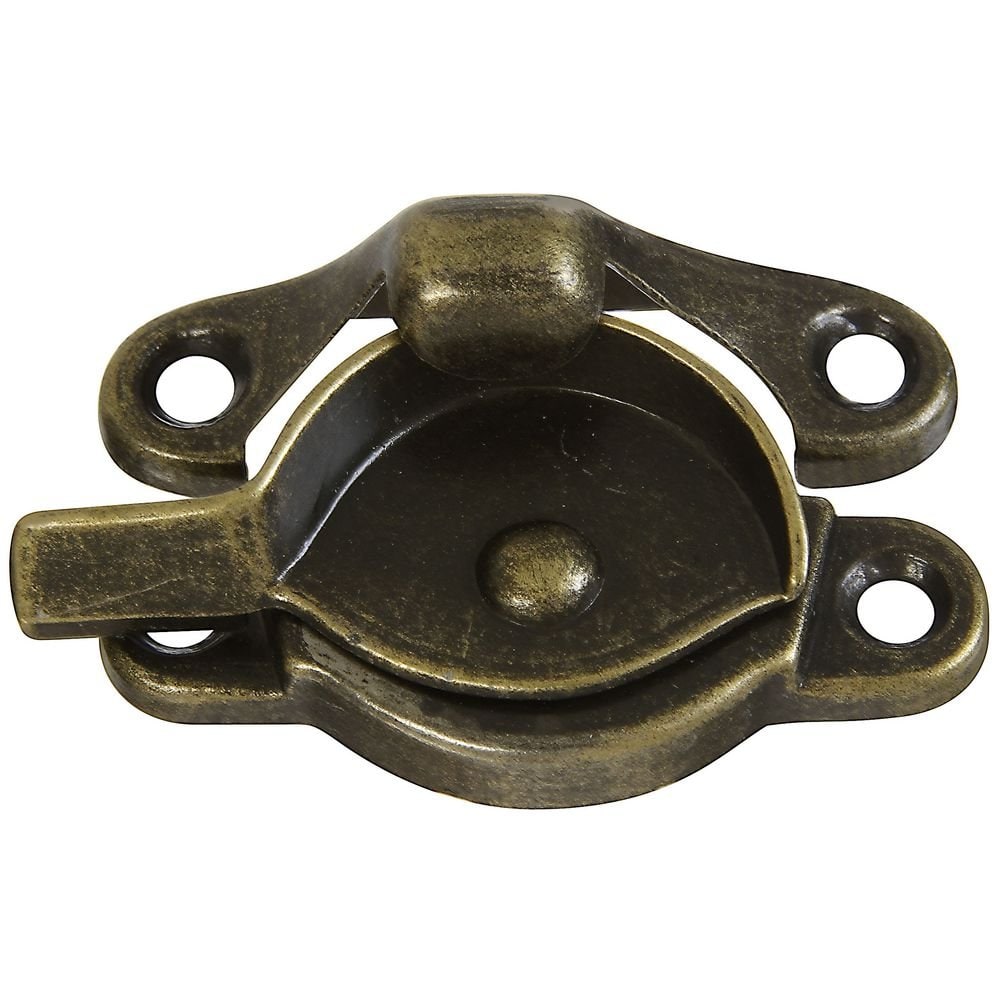National Hardware N148-809 V600 Sash Lock in Antique Brass #N148-809-9868