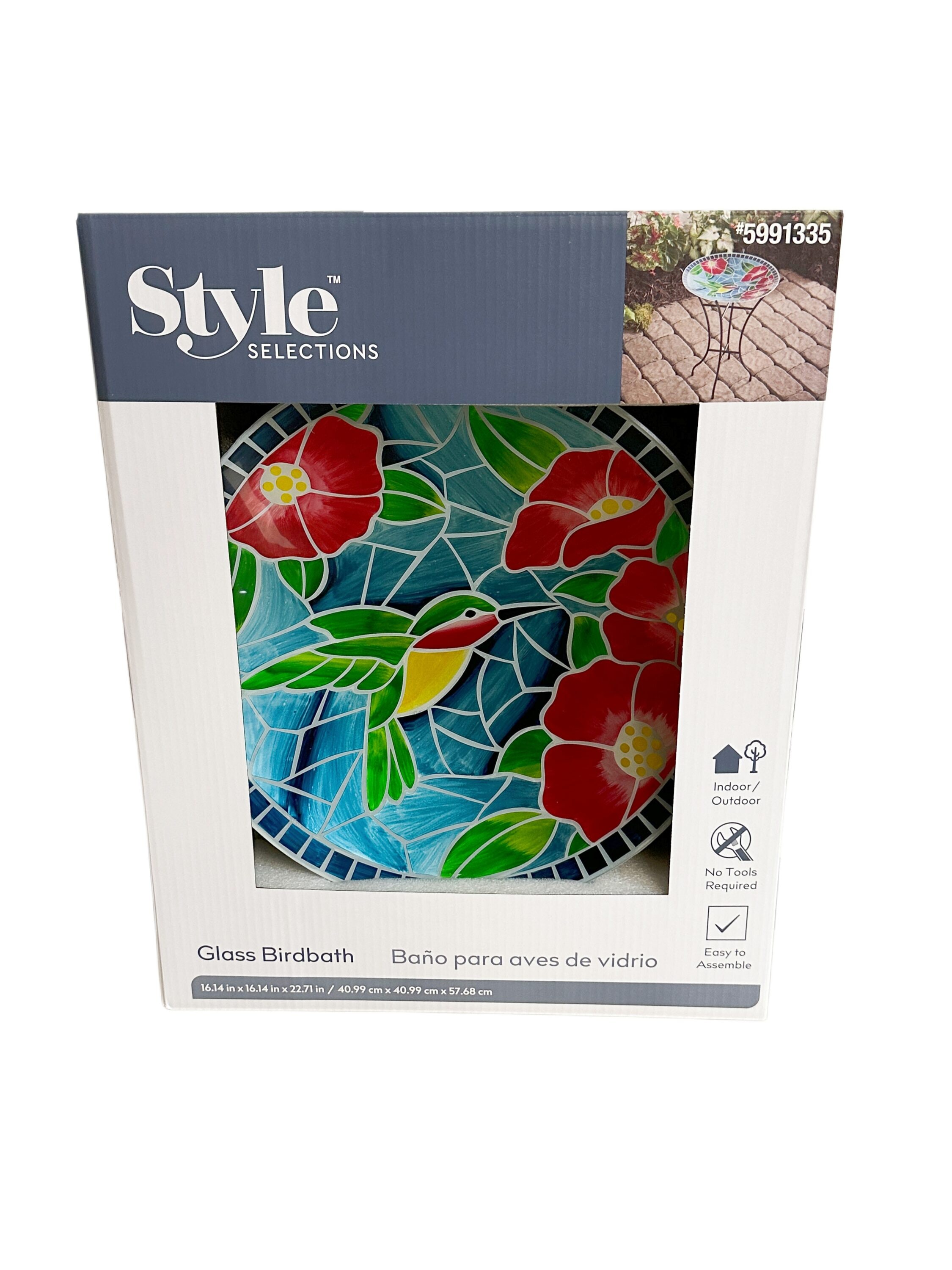 Style Selections LW24-002G birdbaths - View #7