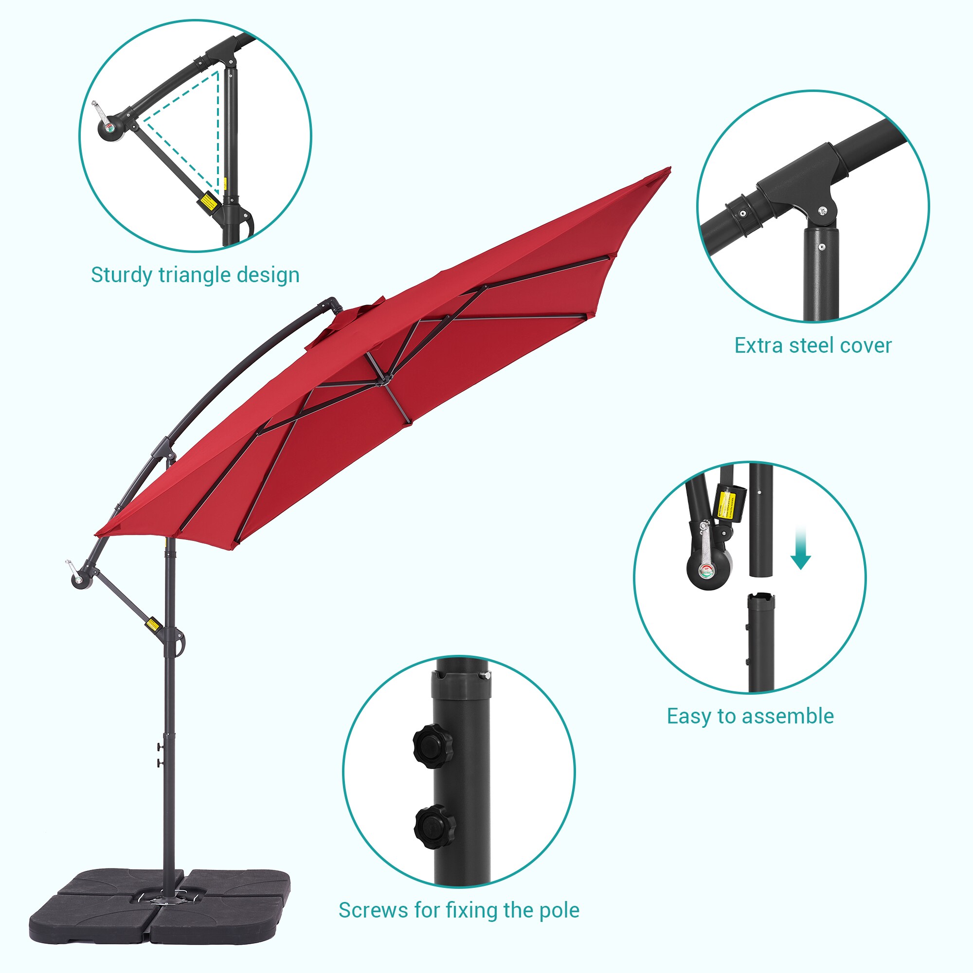 ACEGOSES LW-51RD Umbrellas-2 - View #7