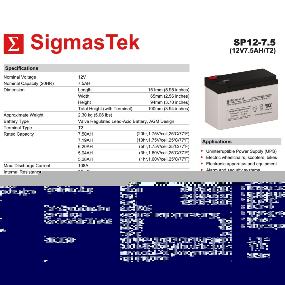 SigmasTek 652029356776 Device-Replacement-Batteries - View #3