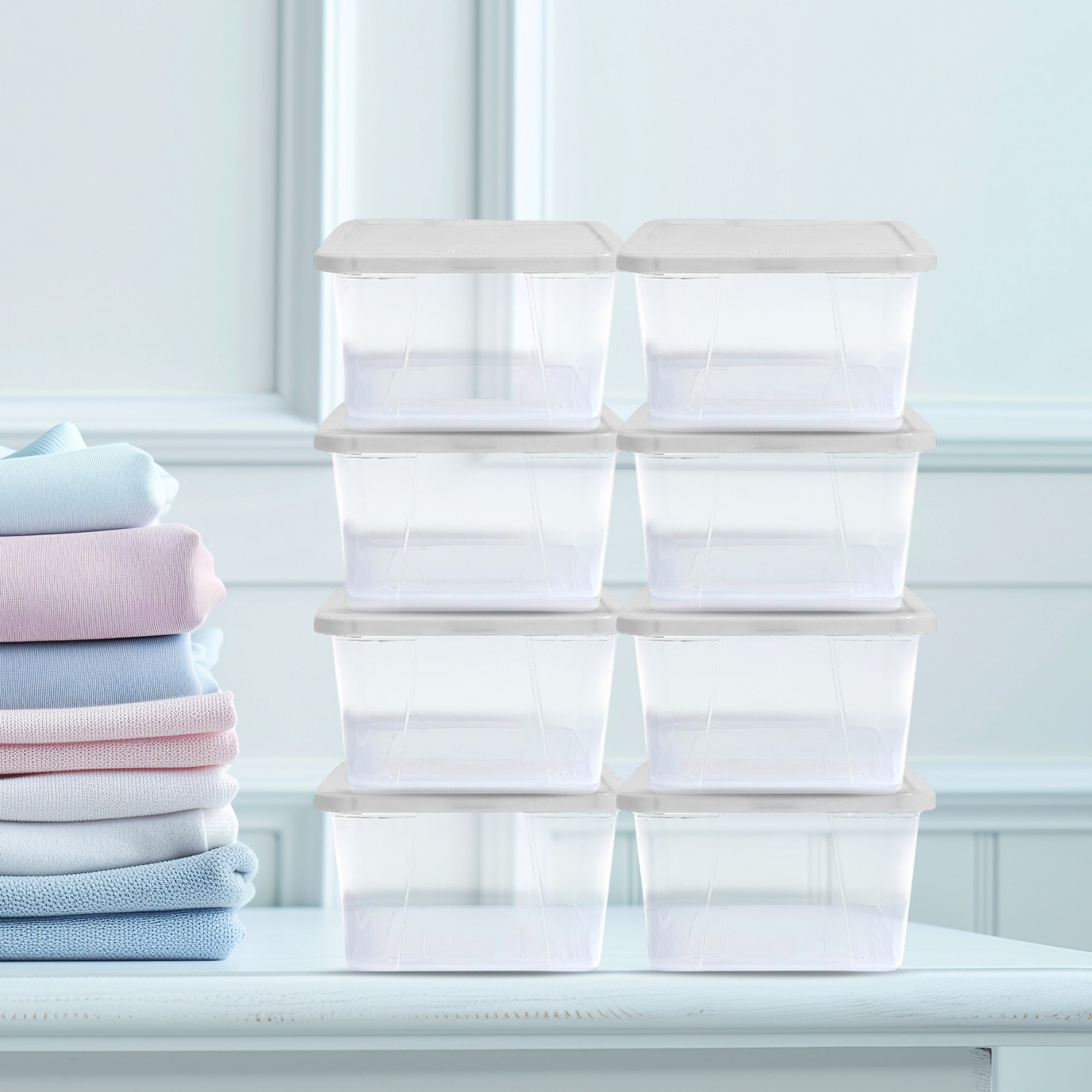 Homz Products 244750 Plastic-Storage-Totes - View #10