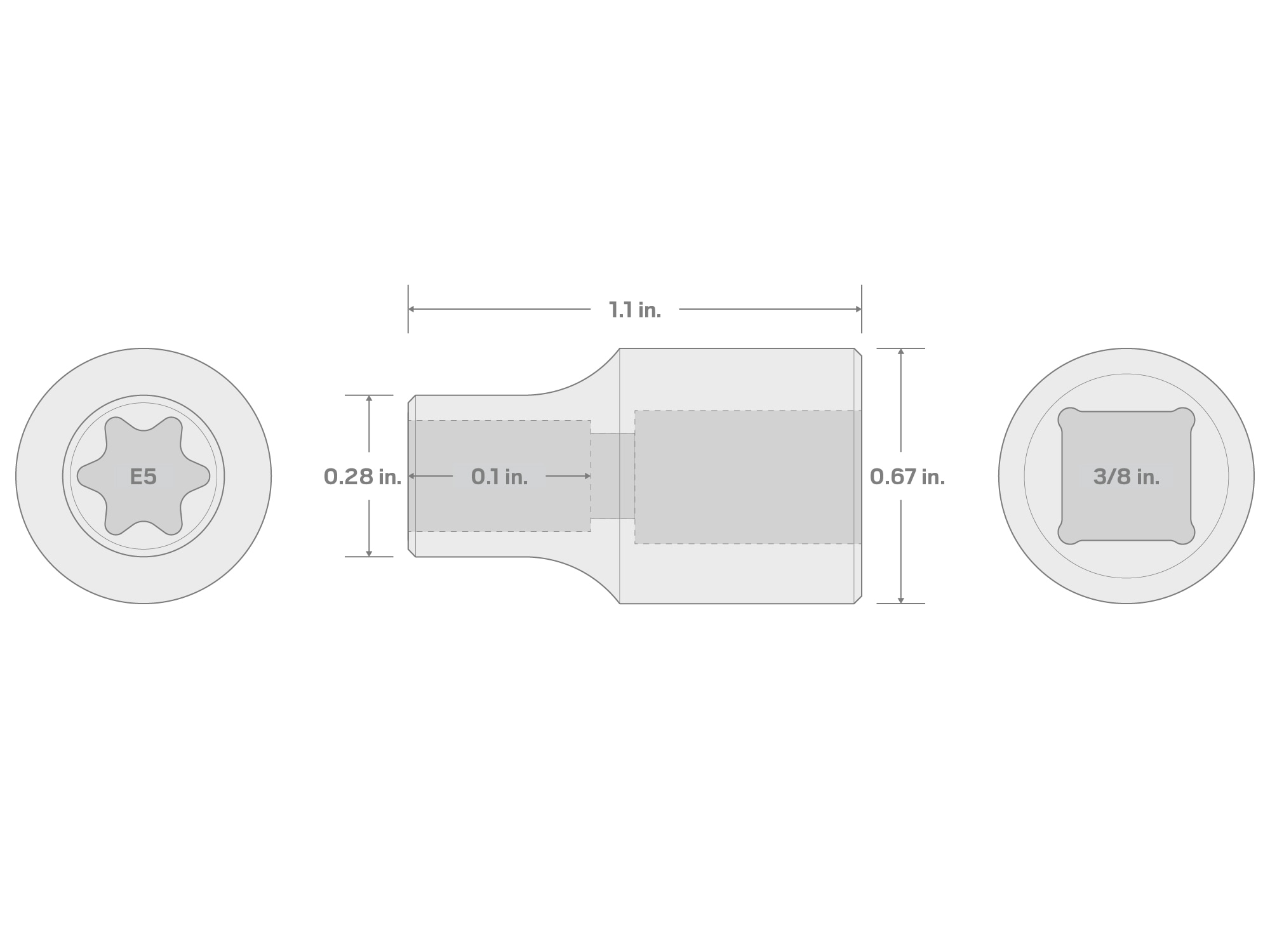 TEKTON SHD12405 Driver-Sockets - View #2