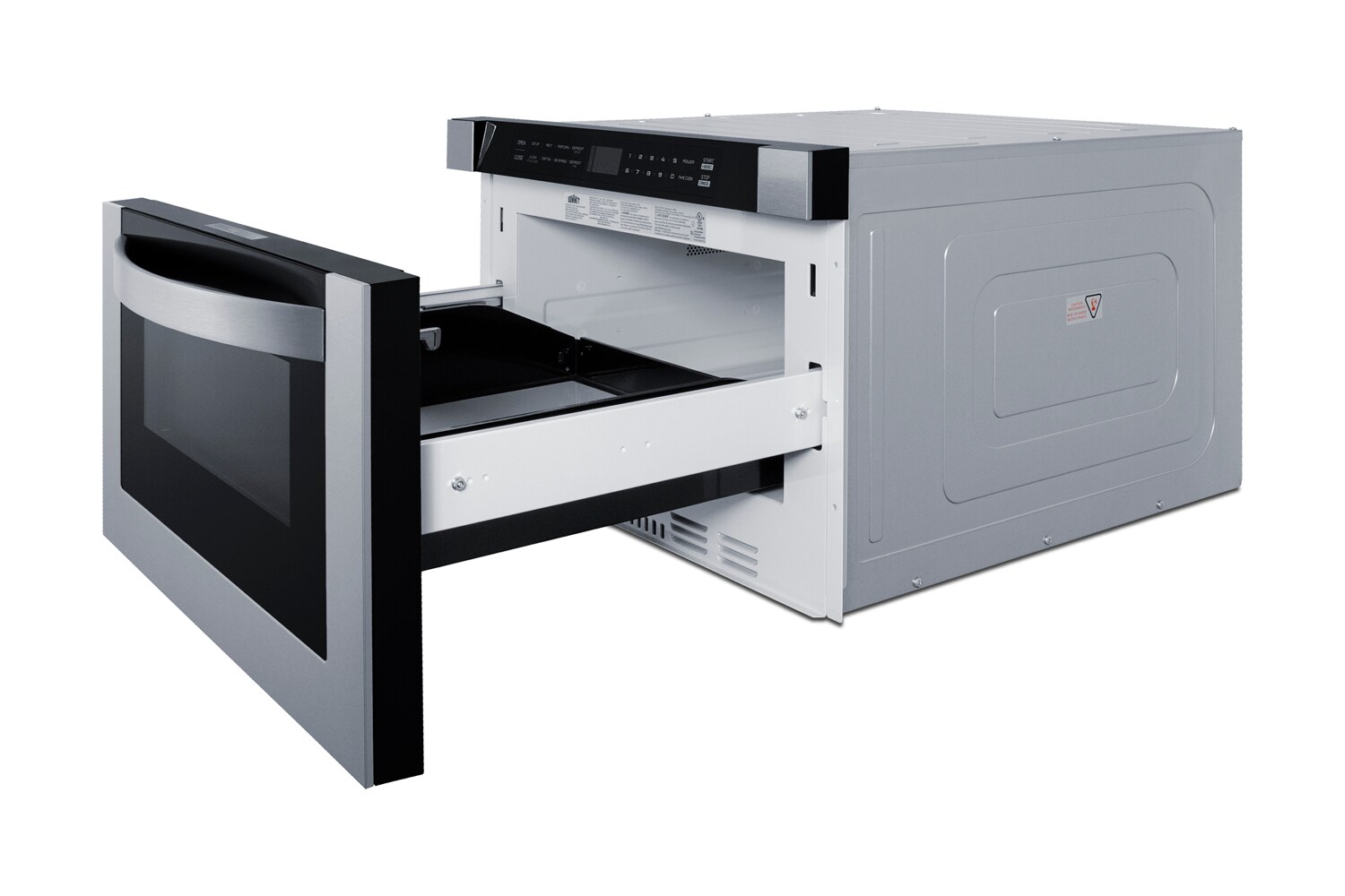 Summit Appliance MDR245SS Microwave-Drawers - View #2