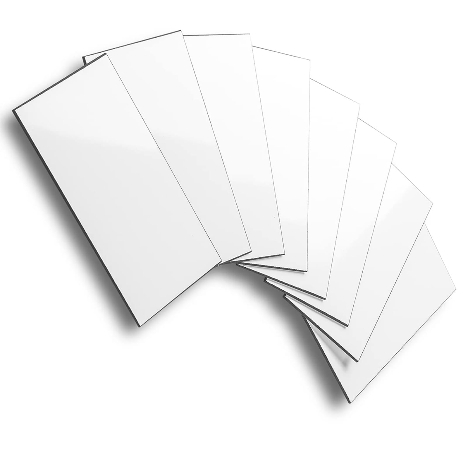Etokfoks  Polished White 2 95 in x 5 9 in PVC Peel and Stick Backsplash Subway Tile 100 Pack