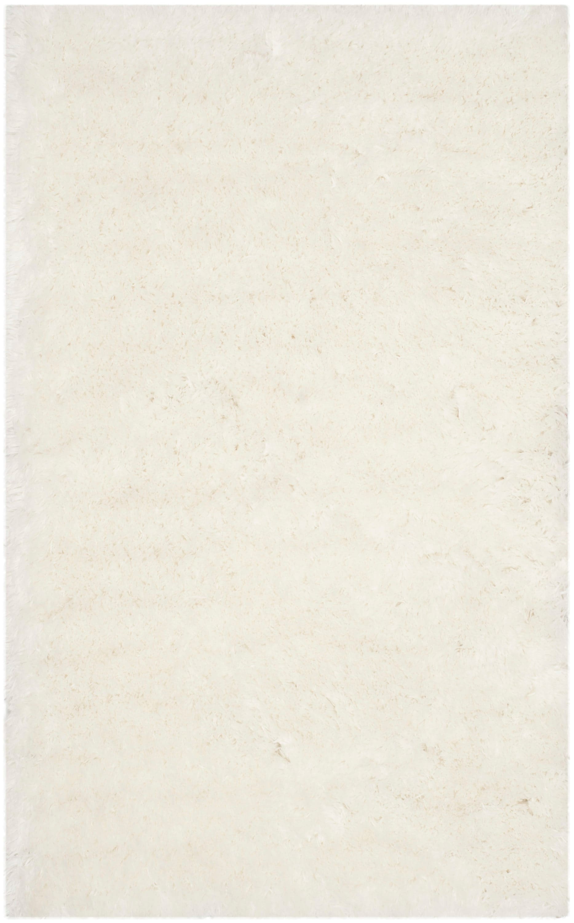 Safavieh SG270A-4 Arctic Shag 4 x 6 (ft) Tufted Polyester Ivory Rectangular Indoor Solid Area rug