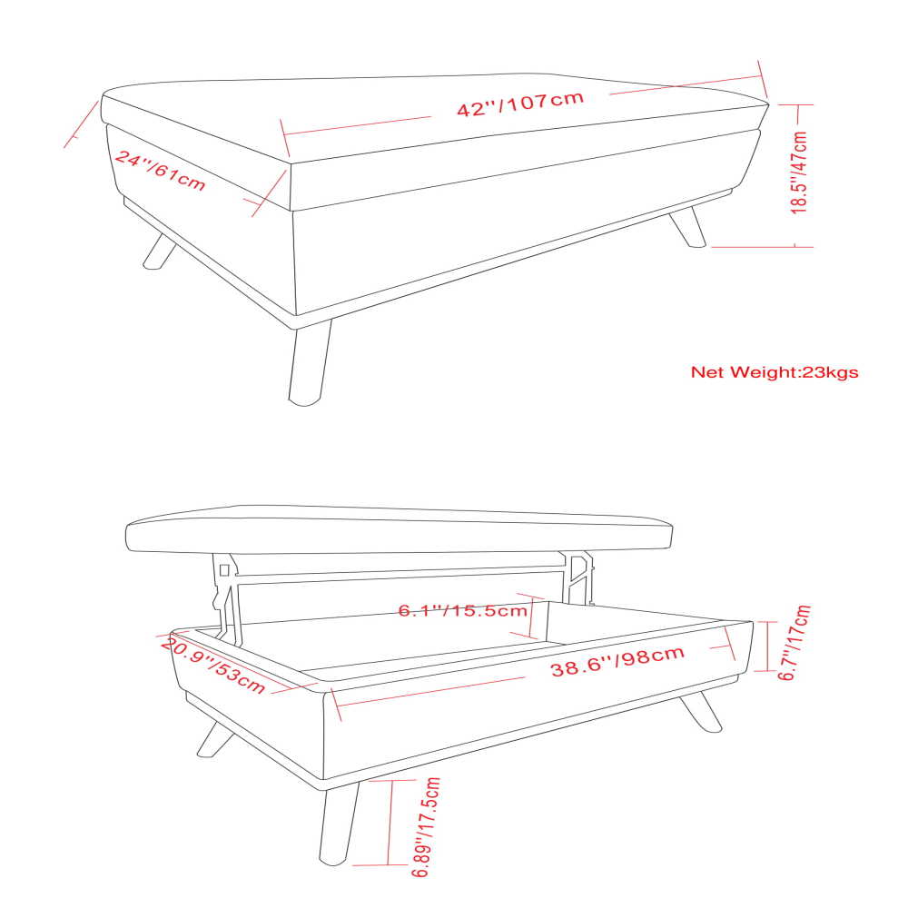 Simpli Home AXCOT267LT-DBL Indoor-Ottomans - View #14