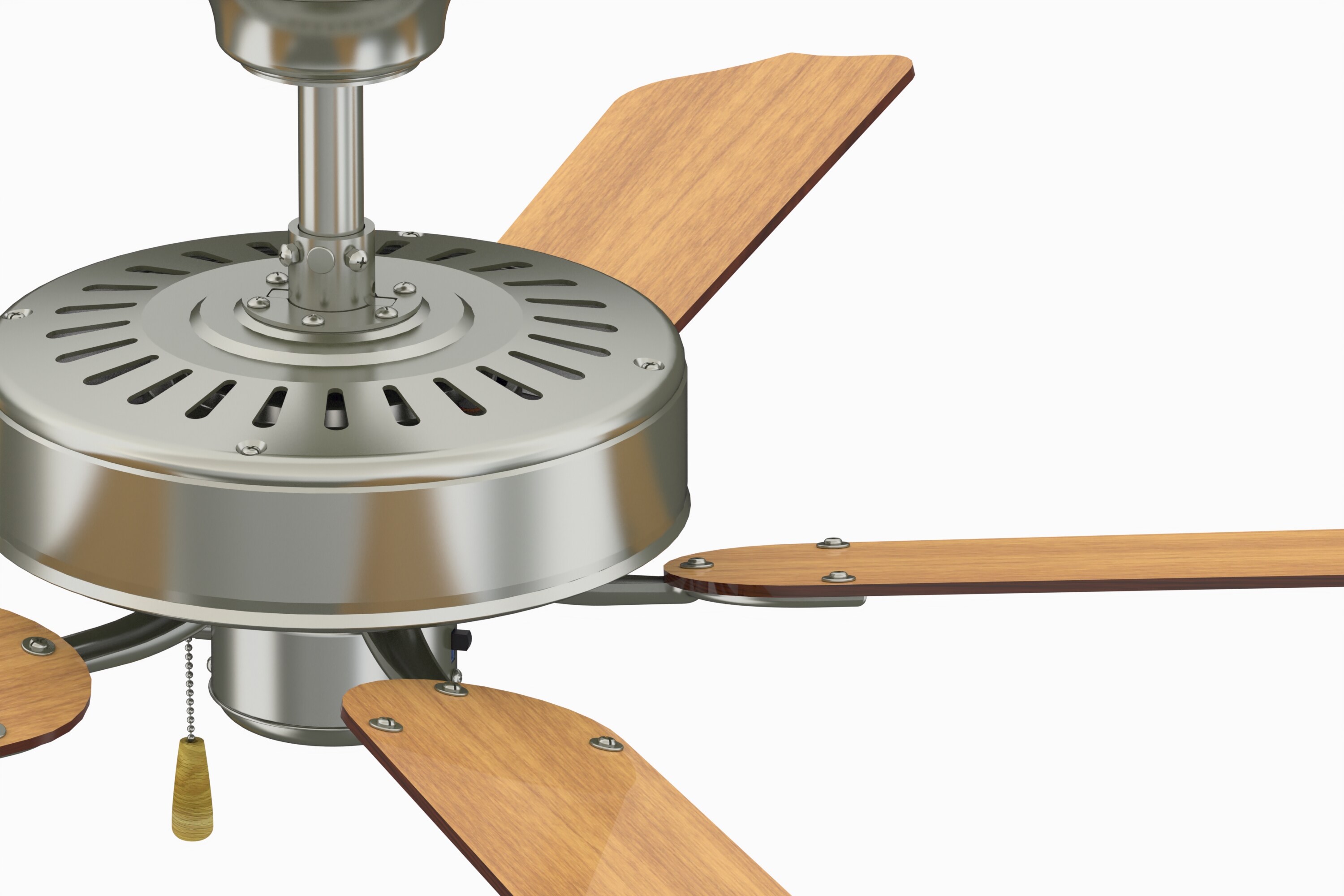 Fanimation Aire Decor 52-in Satin Nickel Indoor Ceiling Fan (5-Blade ...