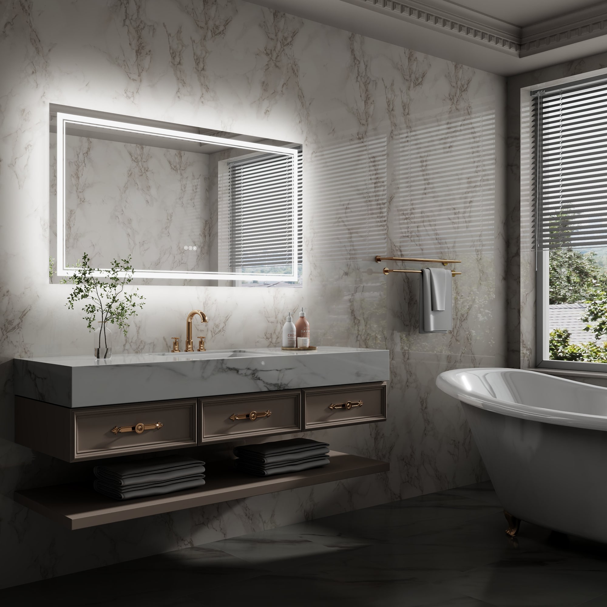 ExBrite TFBM3055 Framed-Bath-Mirrors - View #16