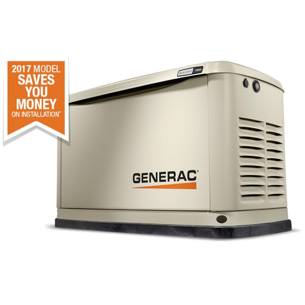 Generac 7031 Guardian 11,000-Watt (LP)/10,000-Watt (NG) Standby Generator