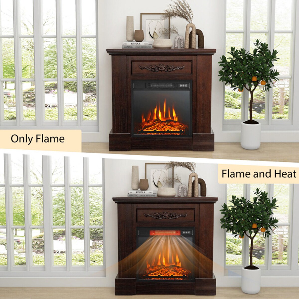 Clihome CL-NAUS-10103 Electric-Fireplaces - View #9