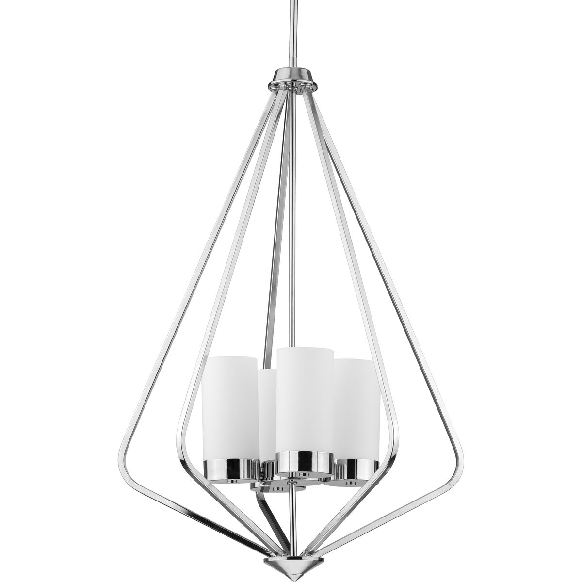 Progress Lighting Spirit 3-Light Pebbles Rustic Etched Glass Bowl Medium Hanging Pendant Light