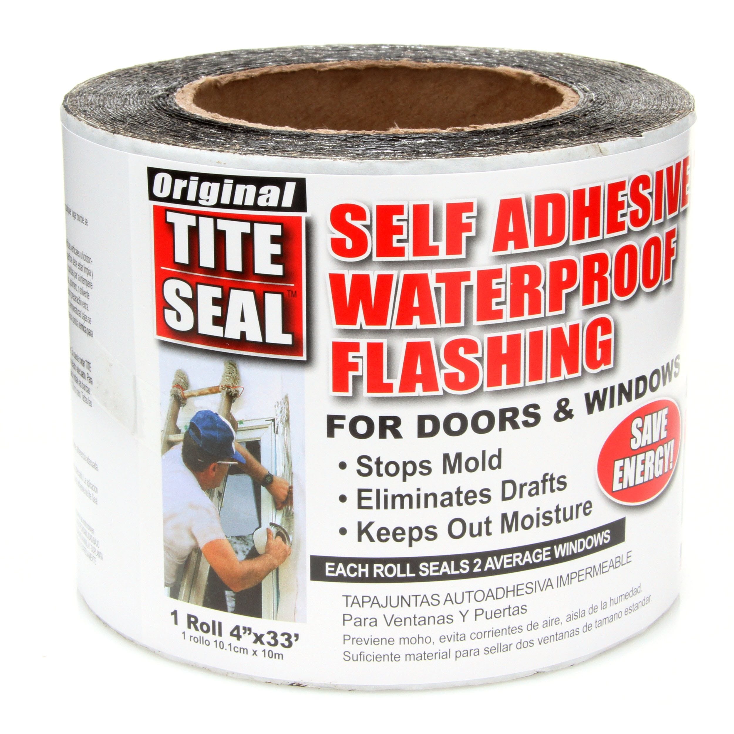 Details about   Rubber Waterproof Tape Flashing Roll Patch Seal Modified Bitumen Asphalt 2"x 32" 