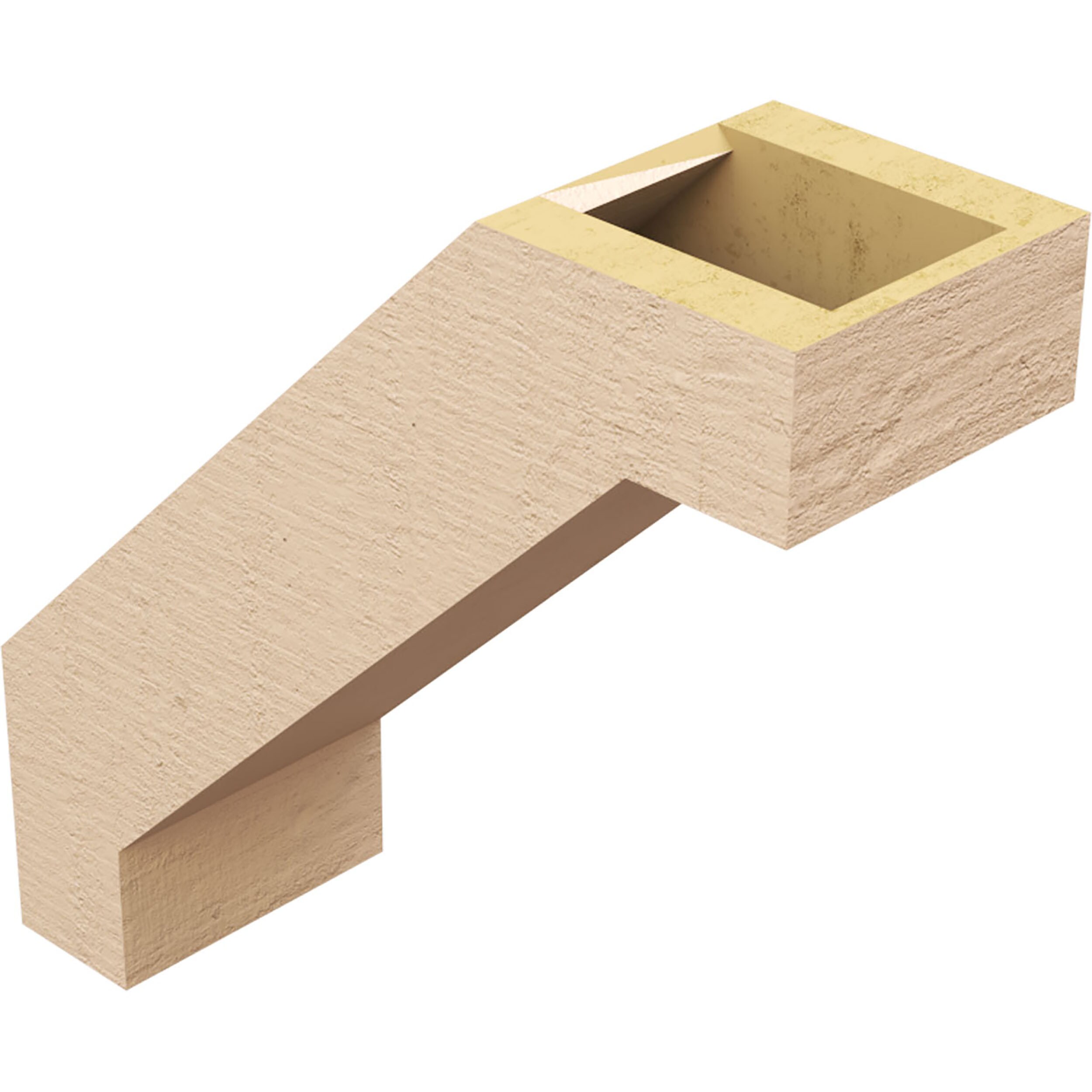 Ekena Millwork BRCUR05X14X14BURRCPR braces - View #12