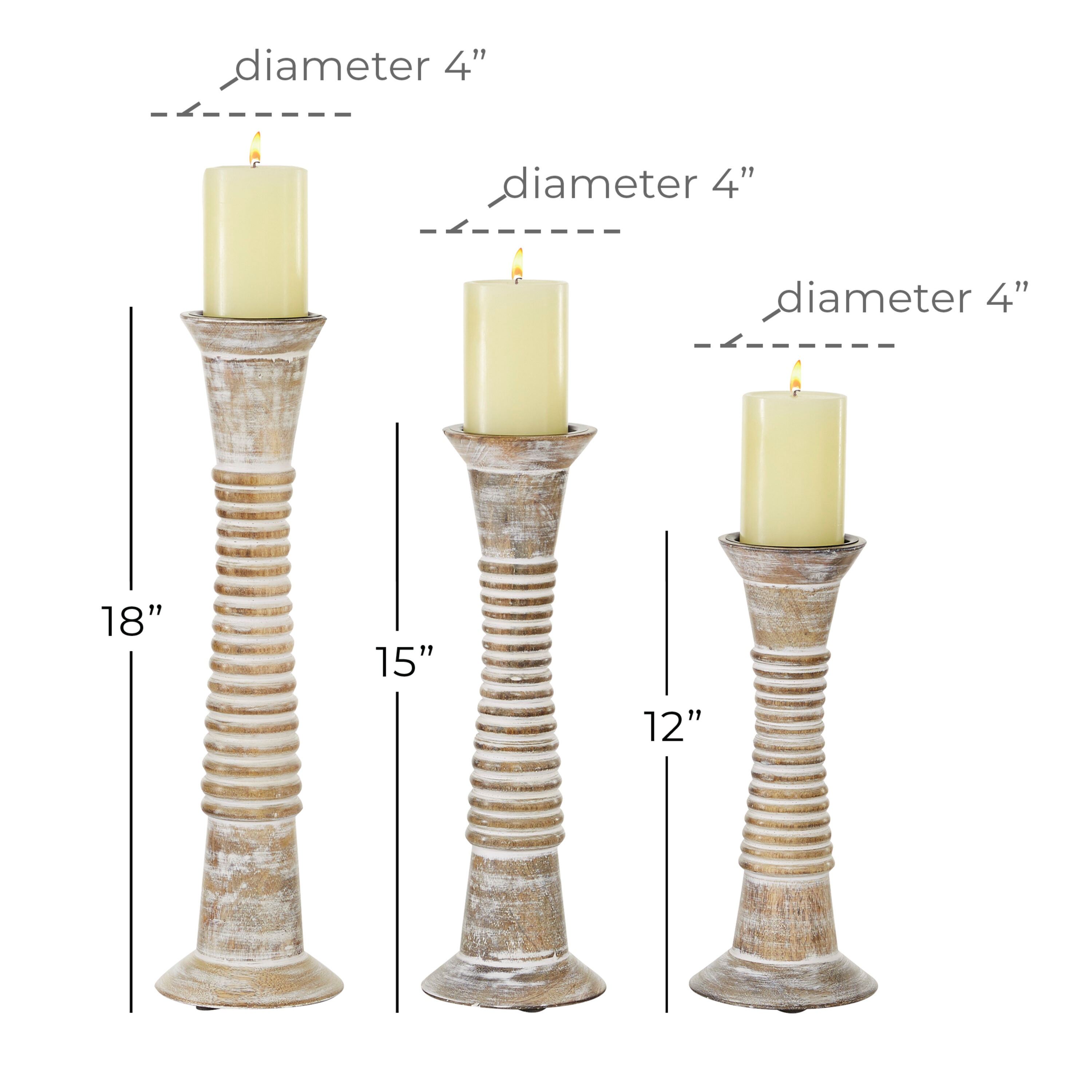 Grayson Lane 51327 Candle-Holders - View #4