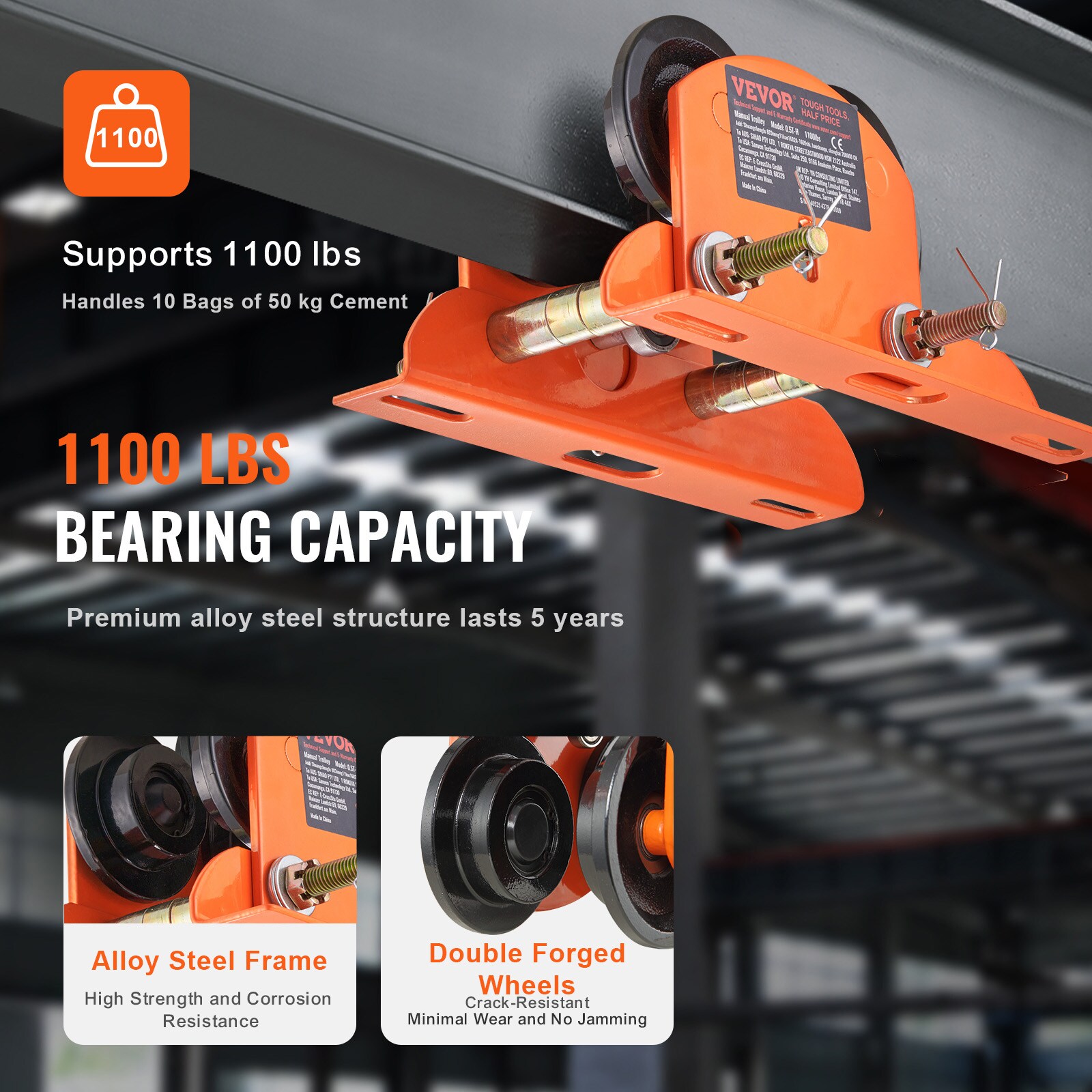 VEVOR SCDDHLSDXC0504829V0 Hand-Truck-Dollies - View #4