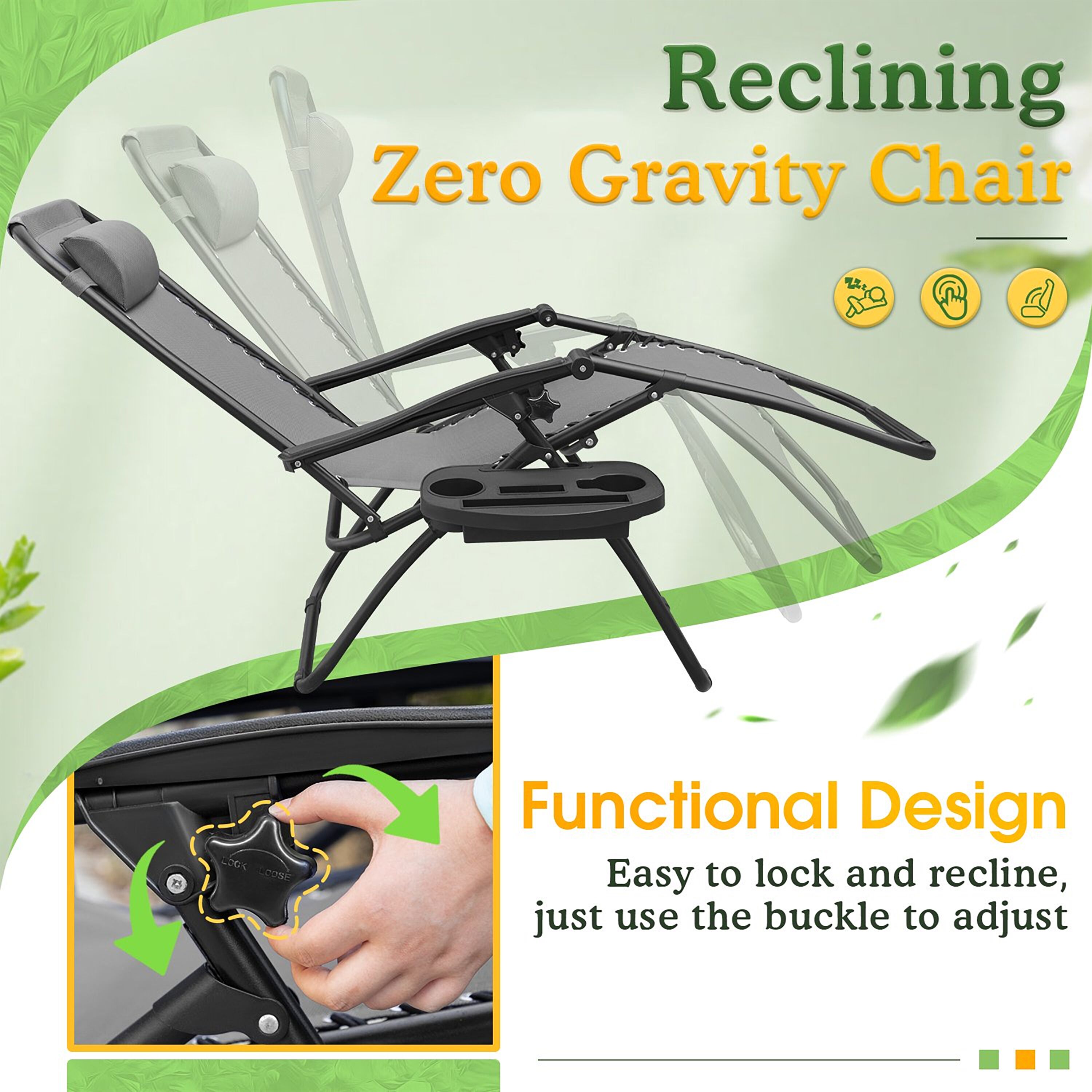 Vineego LS-LCZG212C4 Patio-Chairs - View #4