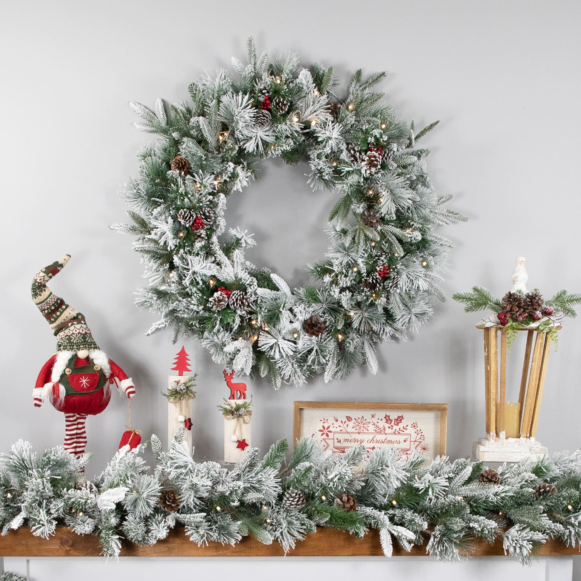 Northlight 33388968 Artificial-Christmas-Wreaths - View #4