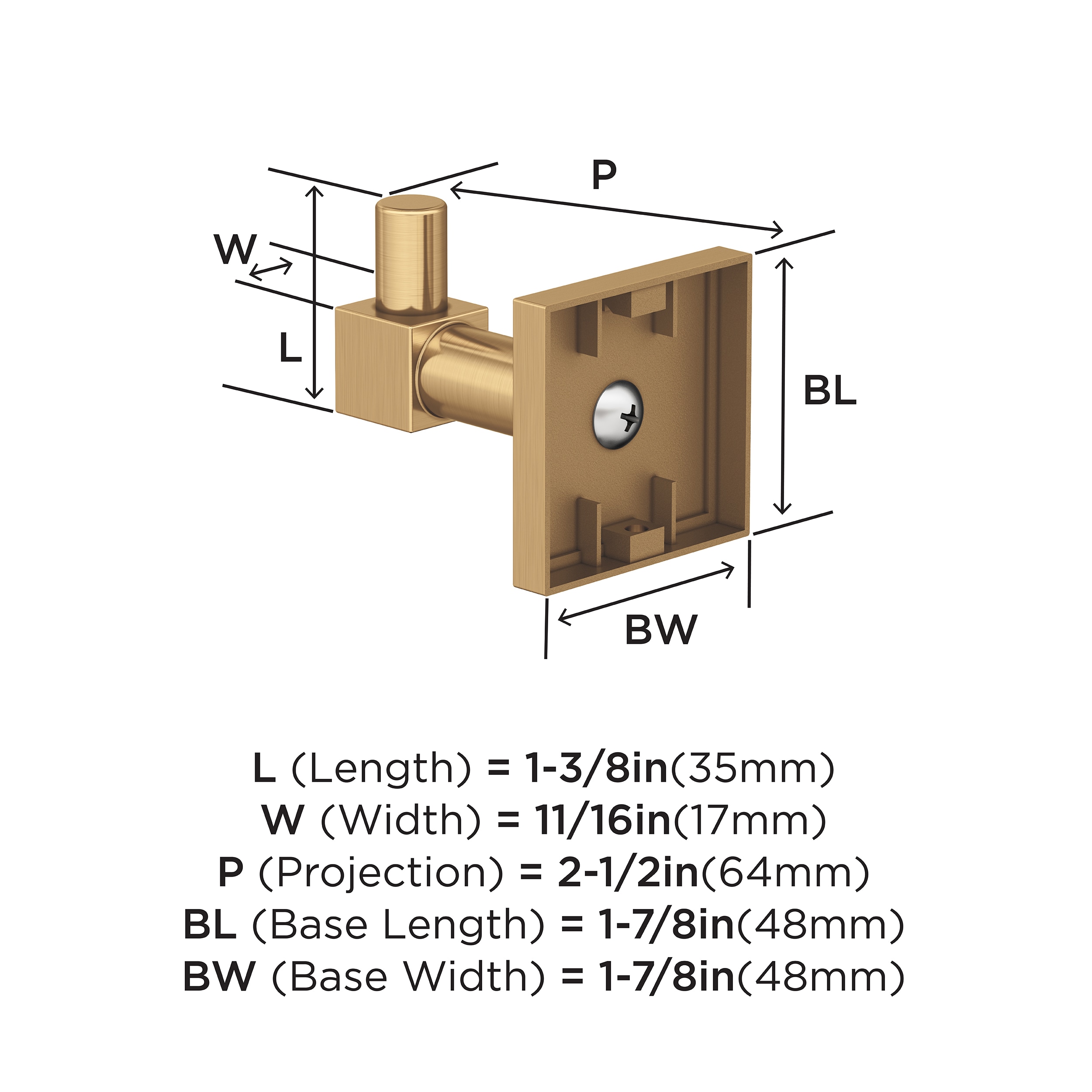 Amerock BH36070CZ Robe-Hooks - View #6