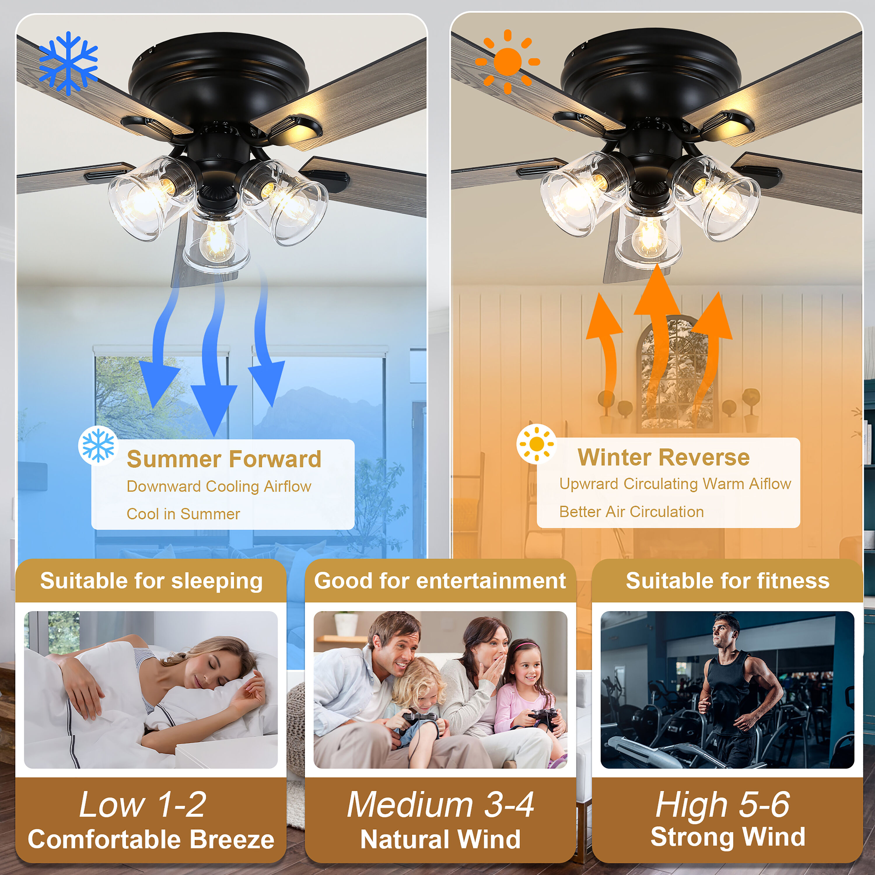 Cusp Barn CSGED5215V2 Ceiling-Fans - View #3