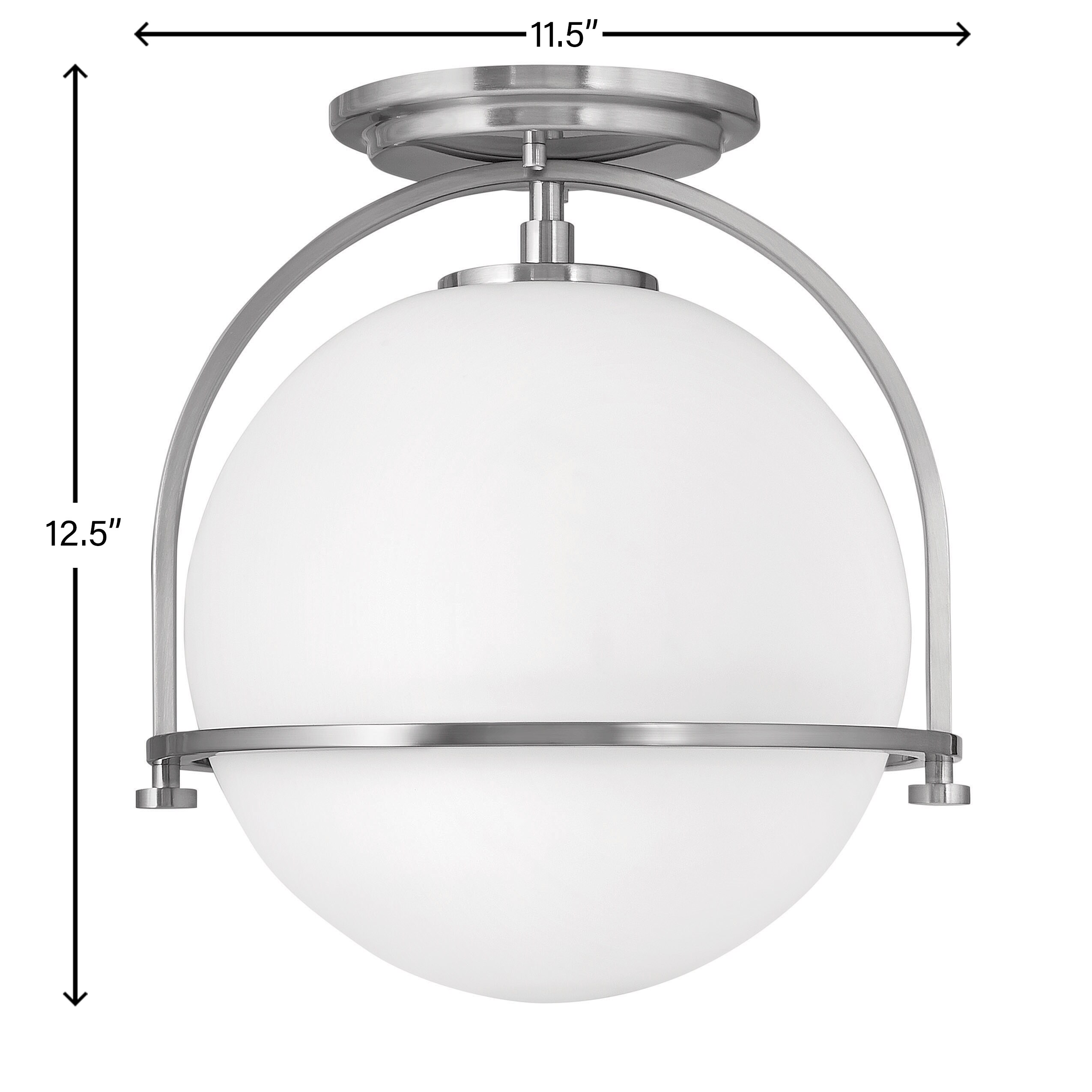 Somerset Semi Flush Mount Ceiling Light – City Lights SF
