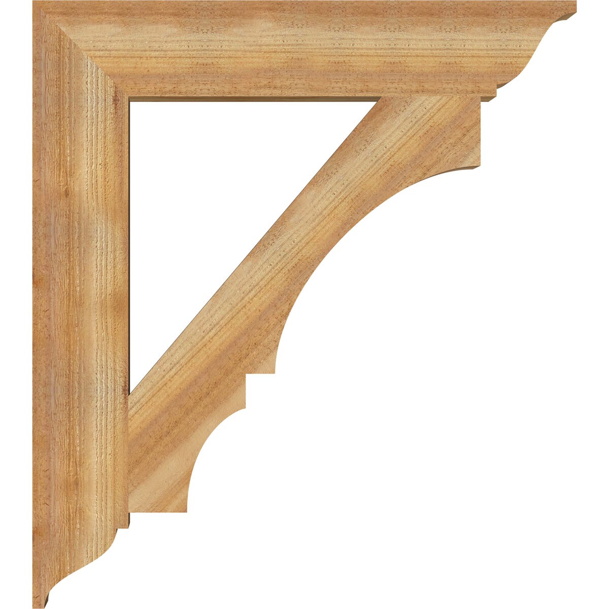 Ekena Millwork BKT06X34X38BOA01RWR Exterior-Brackets-Braces - View #3