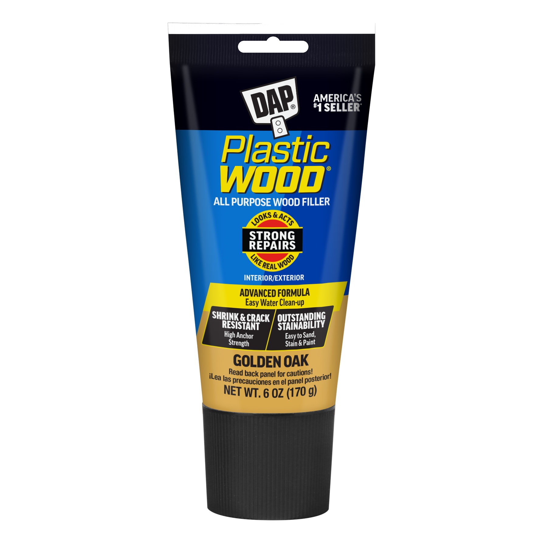 DAP Plastic Wood 6 Ounce(s) Golden Oak Wood Filler #7079800582