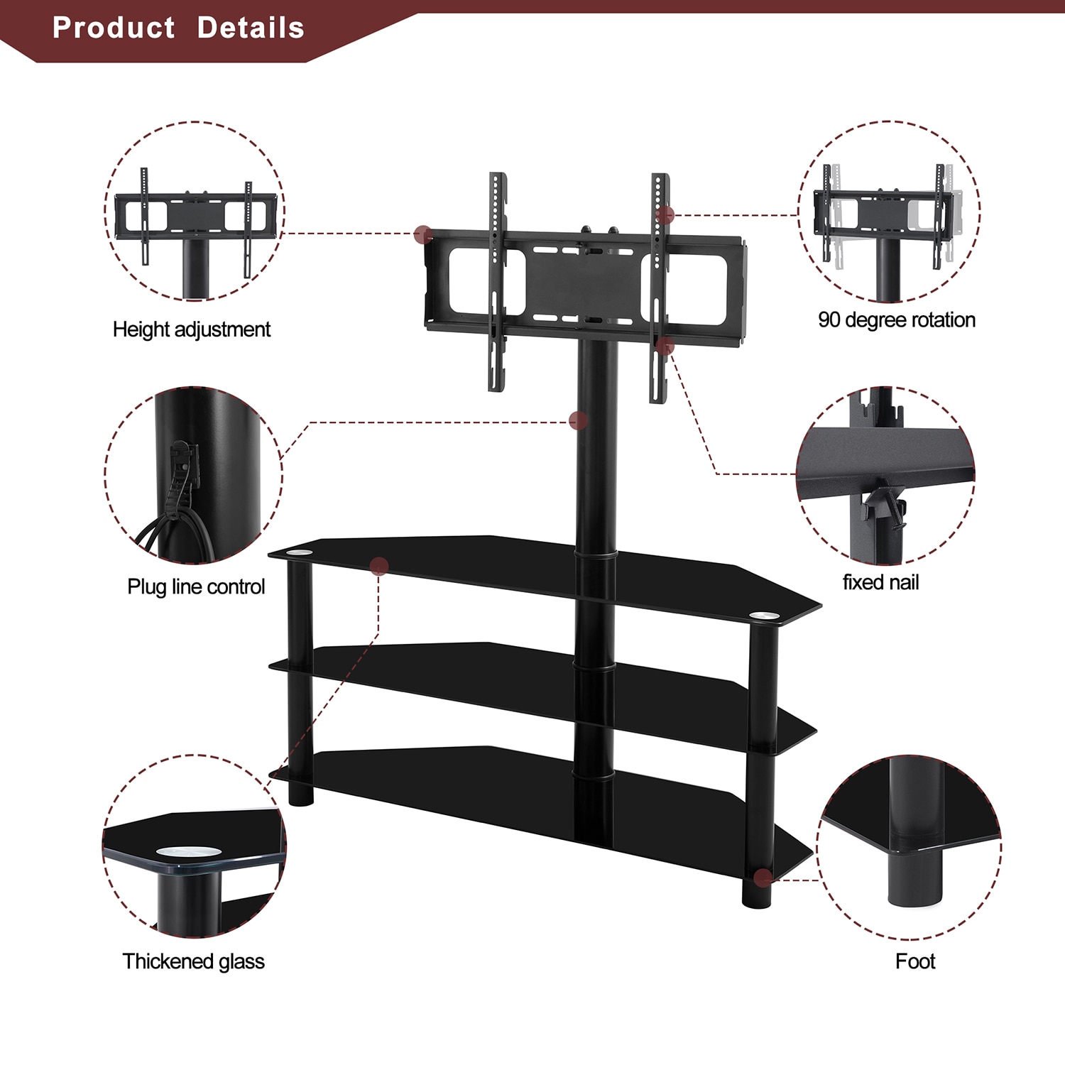 SINOFURN SYA440040BN Tv-Stands - View #6