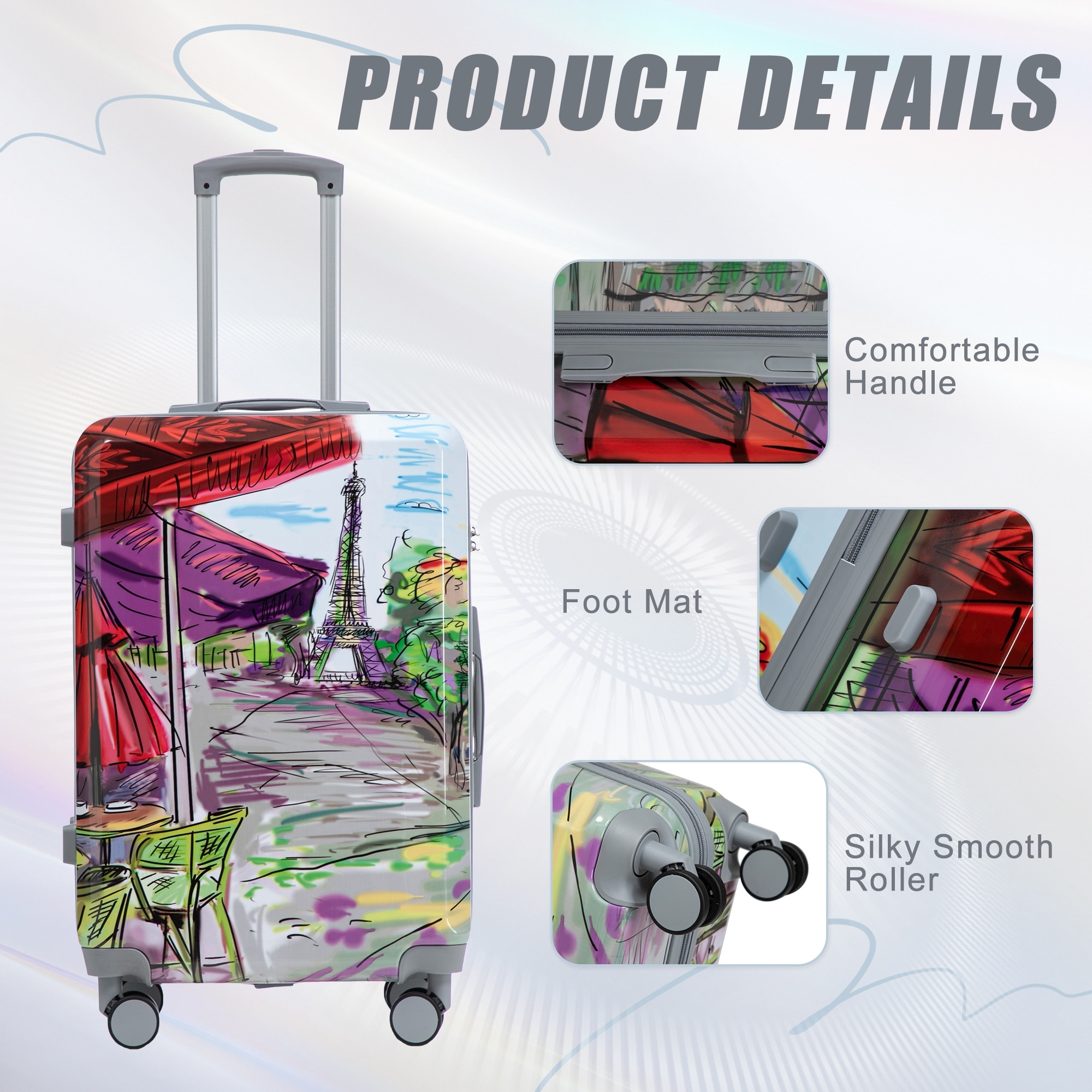 HyperDrop Cart B-8Y7I0T8T6V6U Luggage-And-Luggage-Sets - View #5