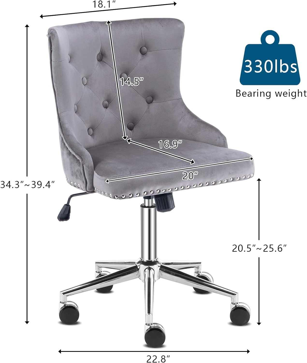 Winado LO1G52000634 Office-Chairs - View #2